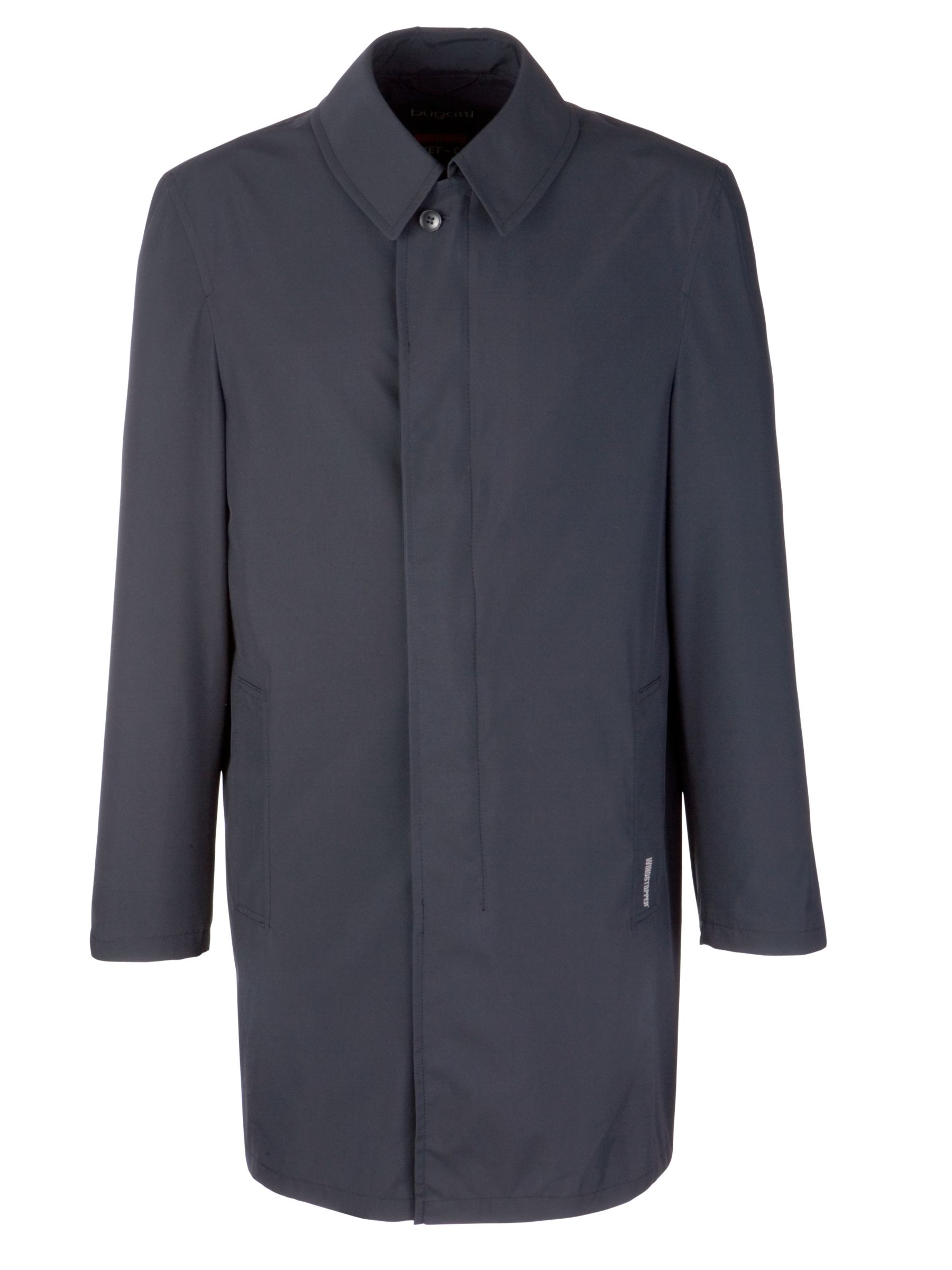 John Lewis Windstopper Rain Coat, Black at John Lewis