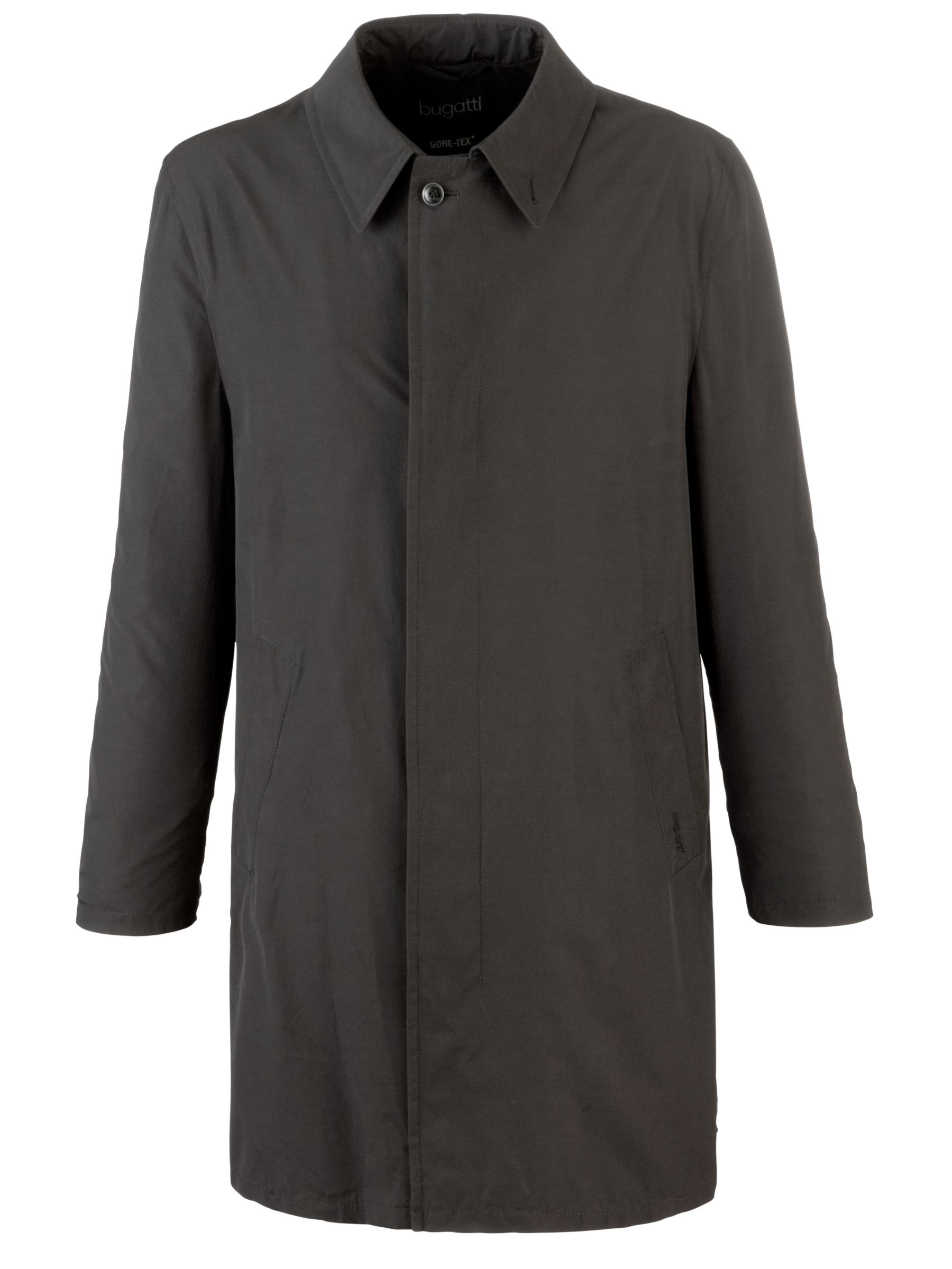 John Lewis Gore-tex Raincoat, Black at John Lewis