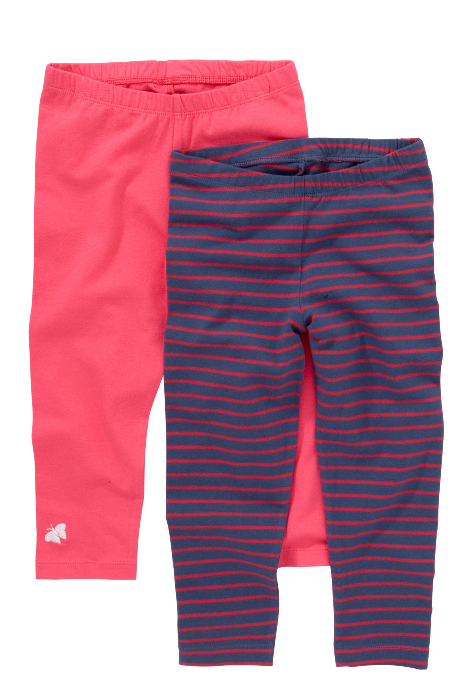 John Leweis Girl Leggings Pack of 2 Red 10 years
