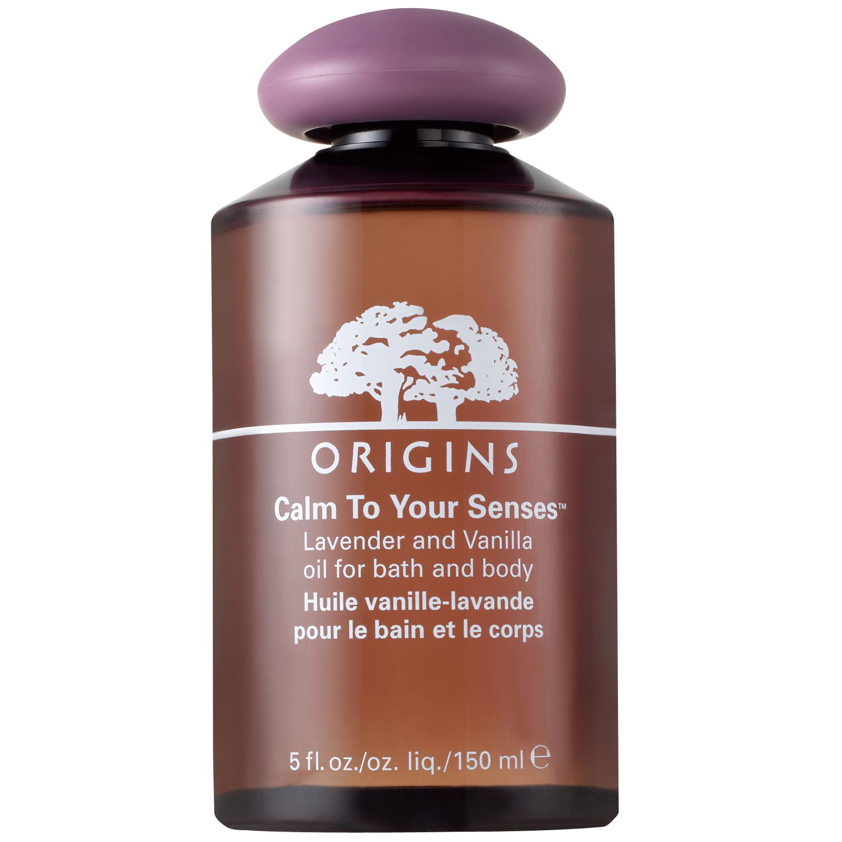 Origins Calm To Your Senses™ Lavender And Vanilla Oil For Bath & Body, 150ml