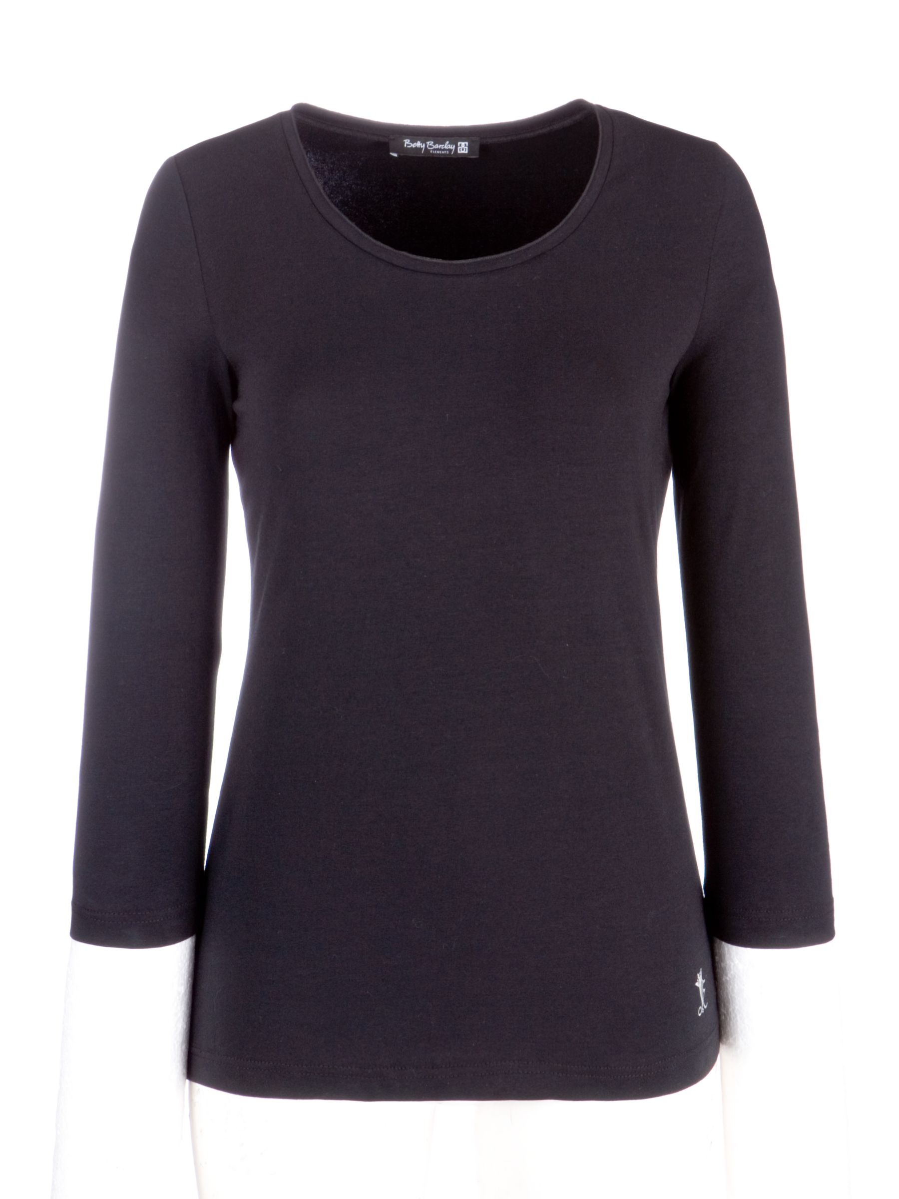 3/4 Sleeve Scoop Neck T-Shirt,