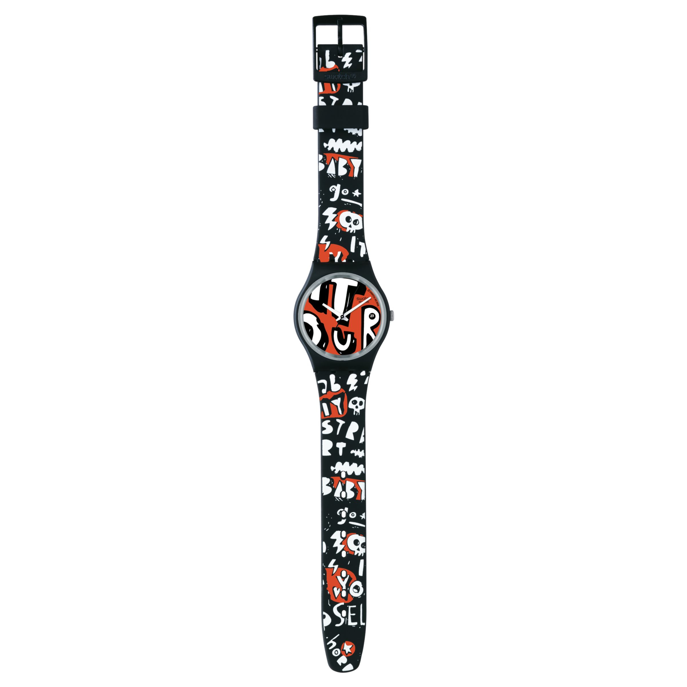 Swatch GB427 Unisex Street Painting Watch