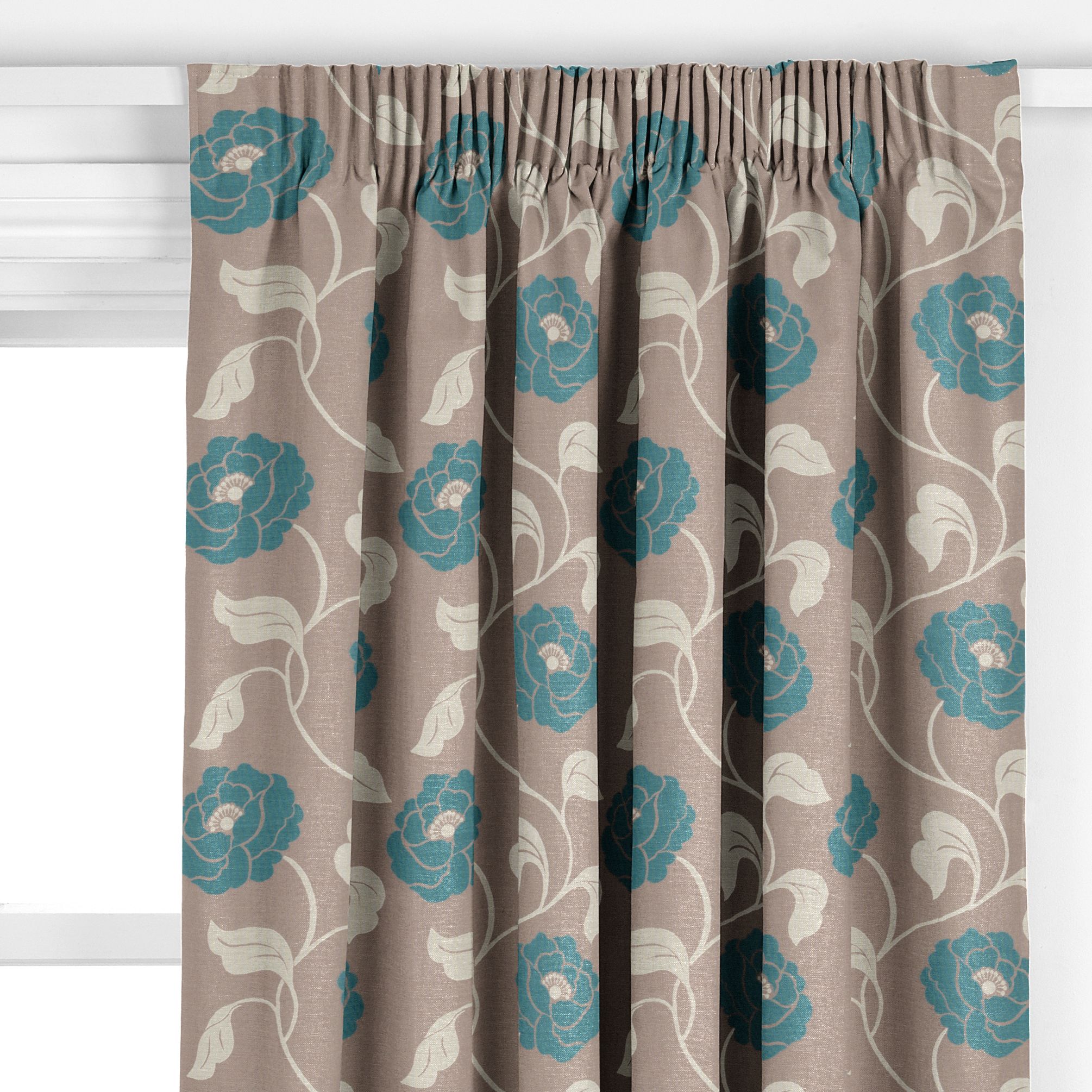 John Lewis Amelia Pencil Pleat Curtains,