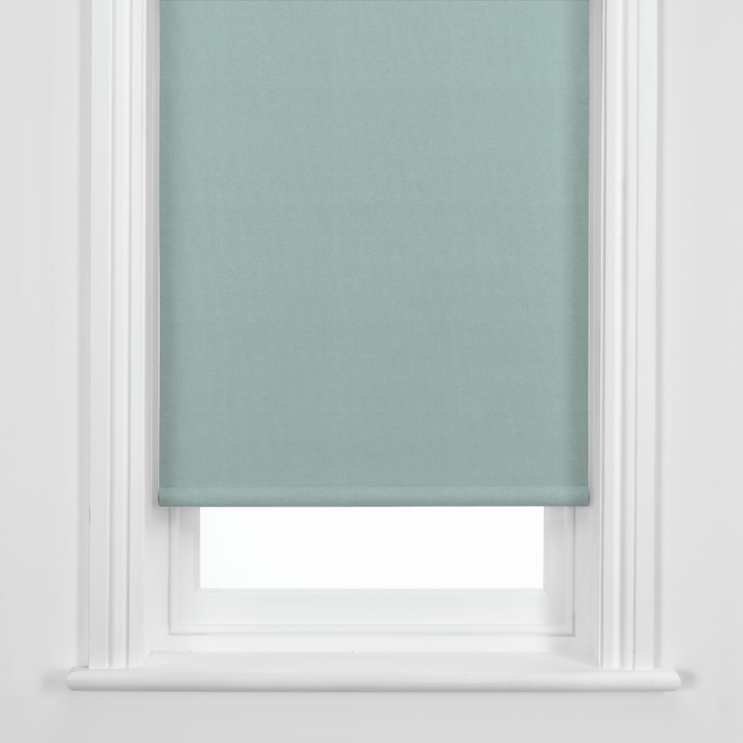 John Lewis Blackout Roller Blinds, Kingfisher