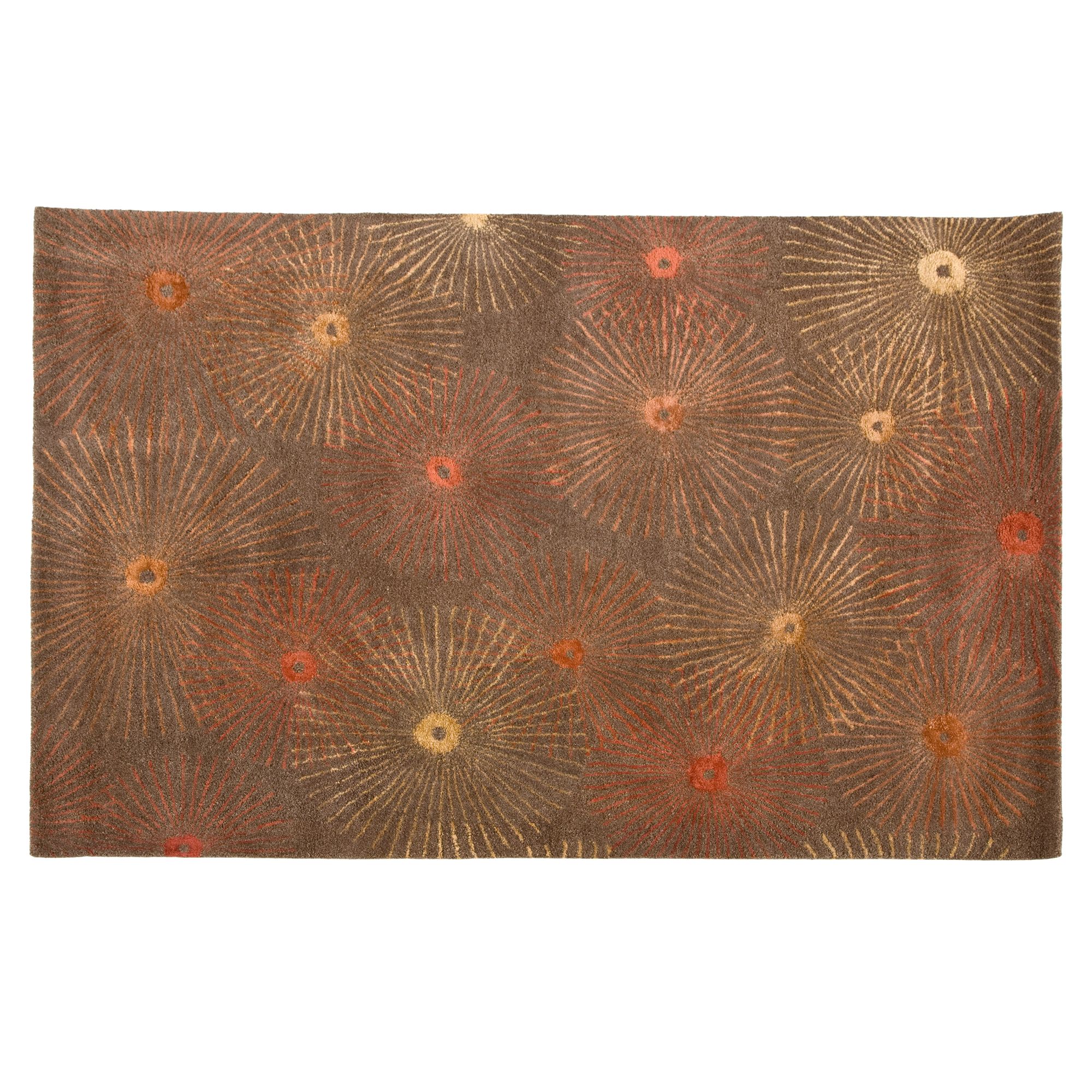 Sunrise Rugs, Rust at John Lewis