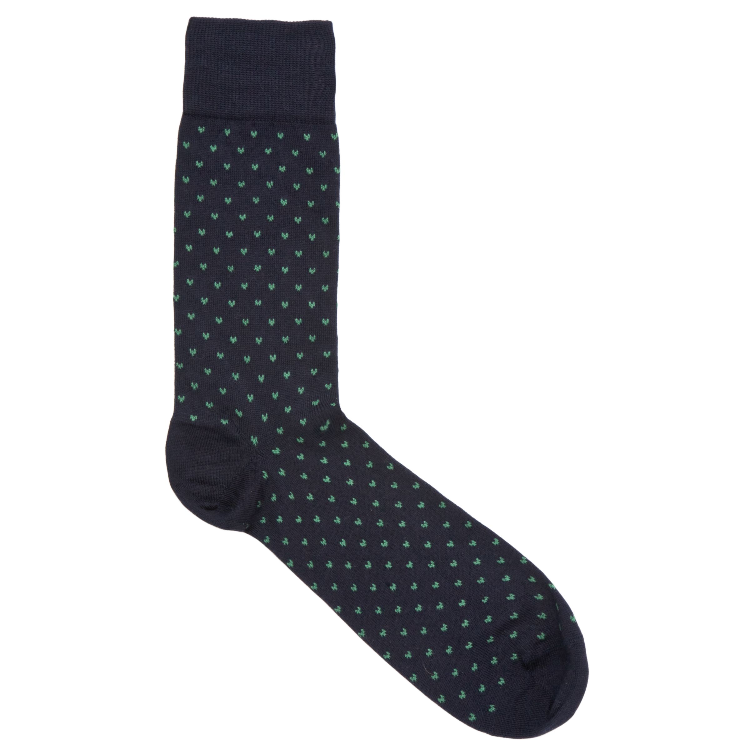 John Smedley Flux Birdseye Socks