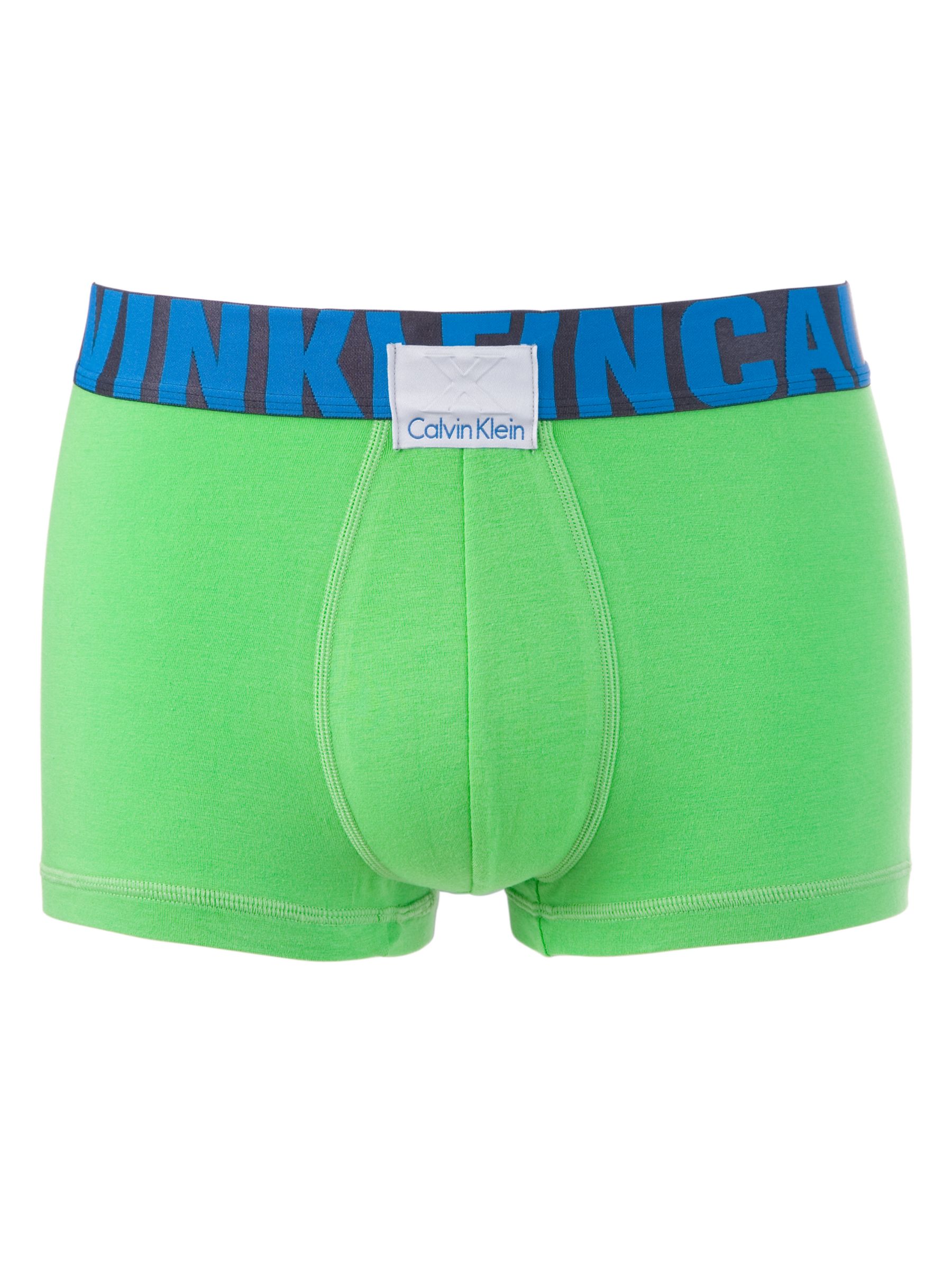 Calvin Klein X Cotton Trunks, Green, S