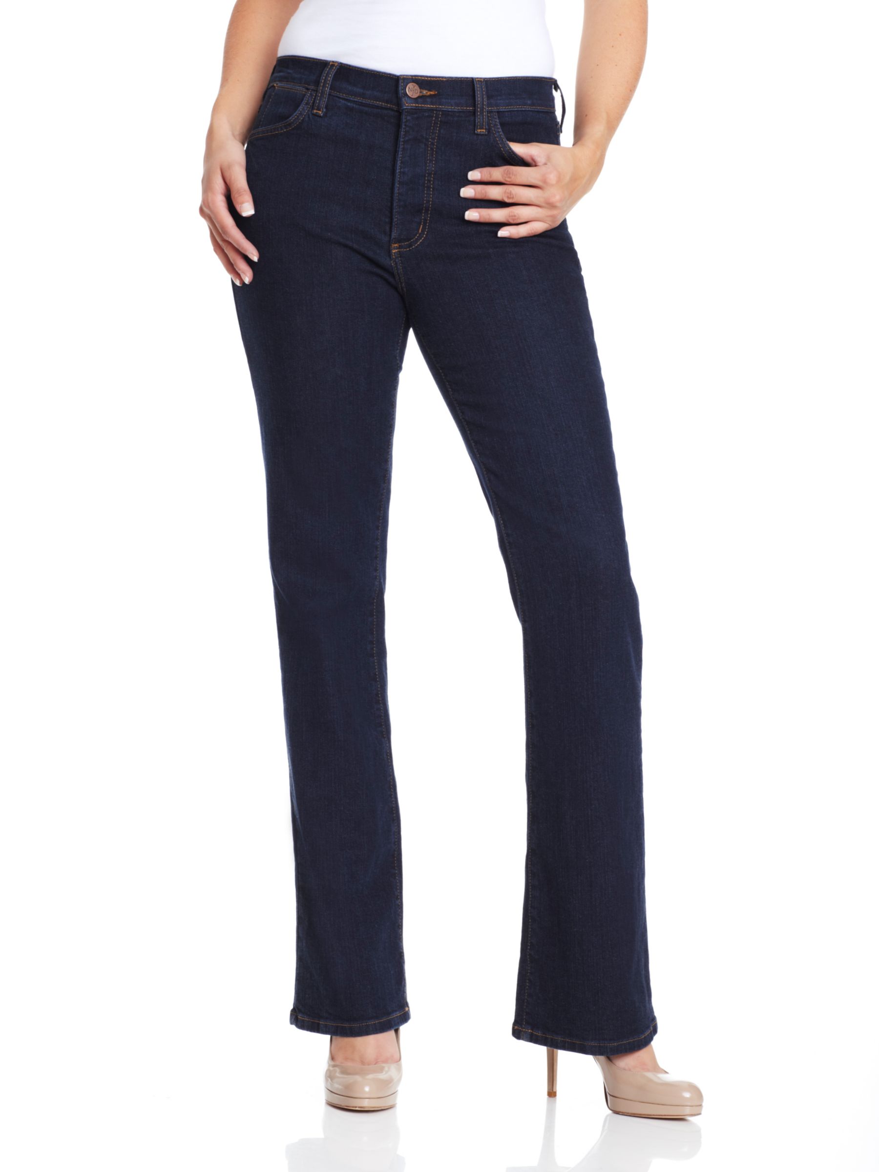 Not Your Daughter's Jeans Tummy Tuck Bootcut Jeans, Blue/black