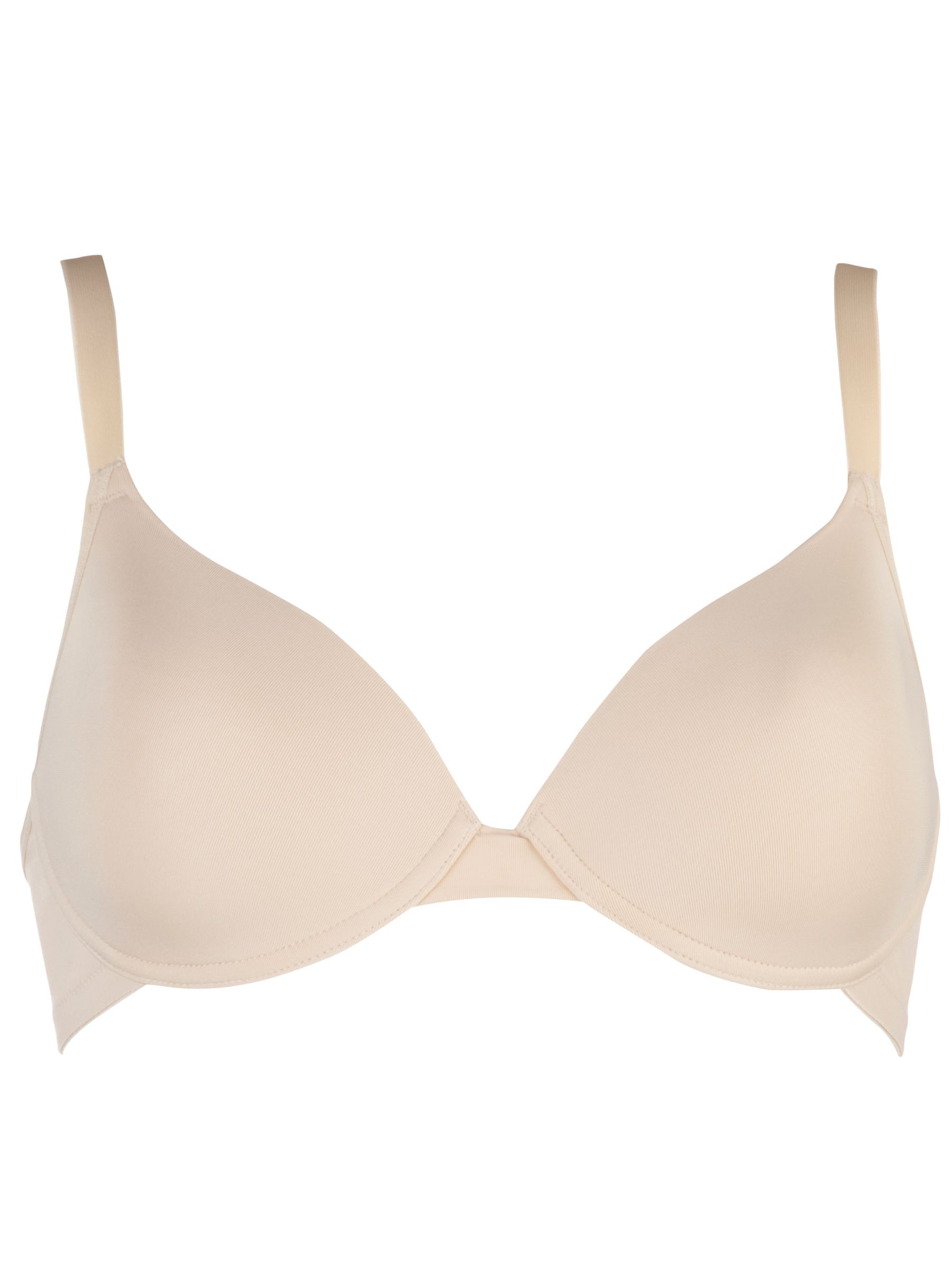 John Lewis Budget T-Shirt Bra, Pack of 2,