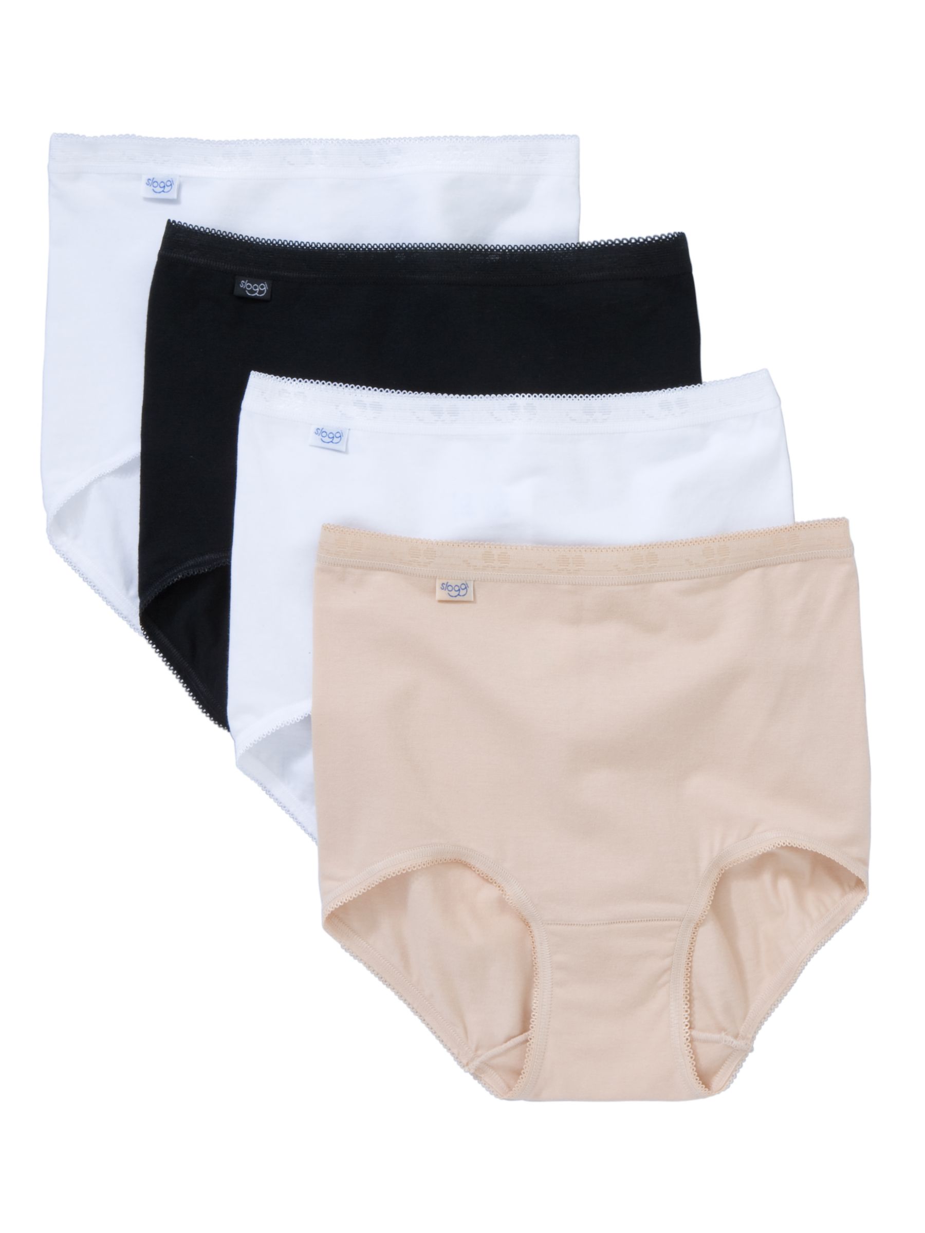 Sloggi Organic Cotton Maxi Briefs Pack of 4 10