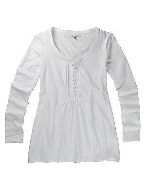 White Stuff Curious Long Sleeve Cotton T-Shirt,