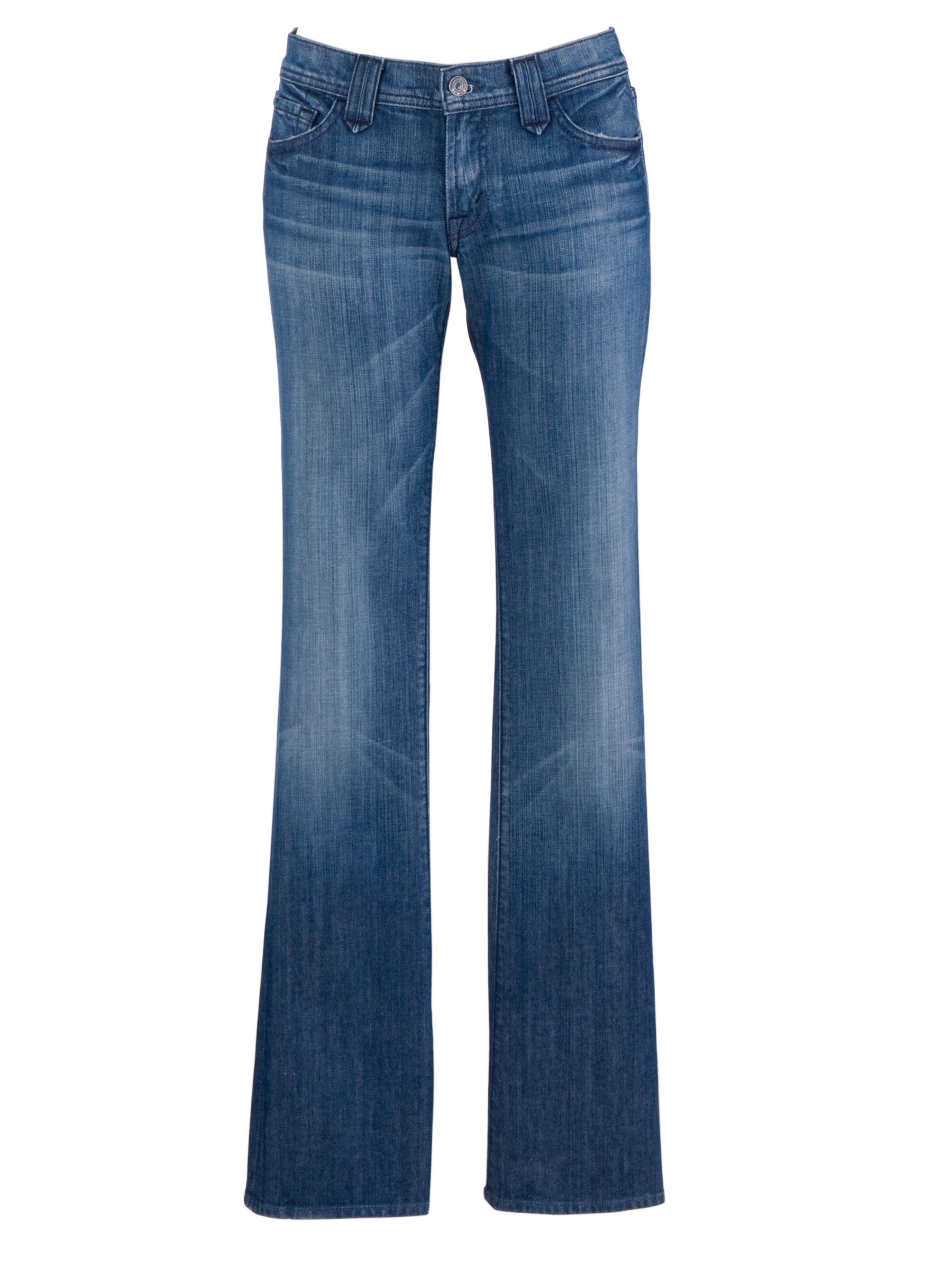 7 For All Mankind Skinny Bootcut Jeans Blue W26L34