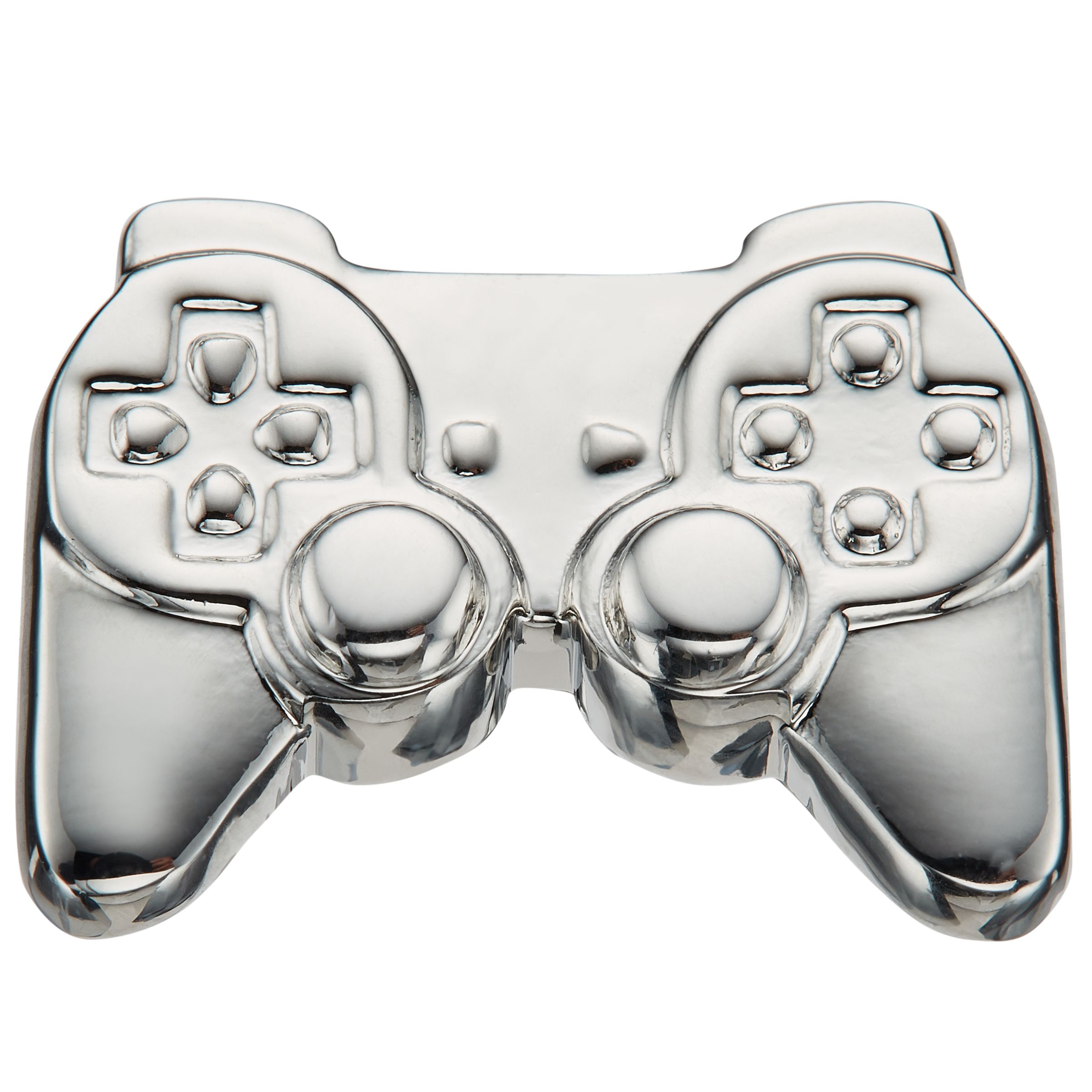 John Lewis Gaming Control Cufflinks, Metallics