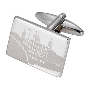 Tower of London Engraved Cufflinks,