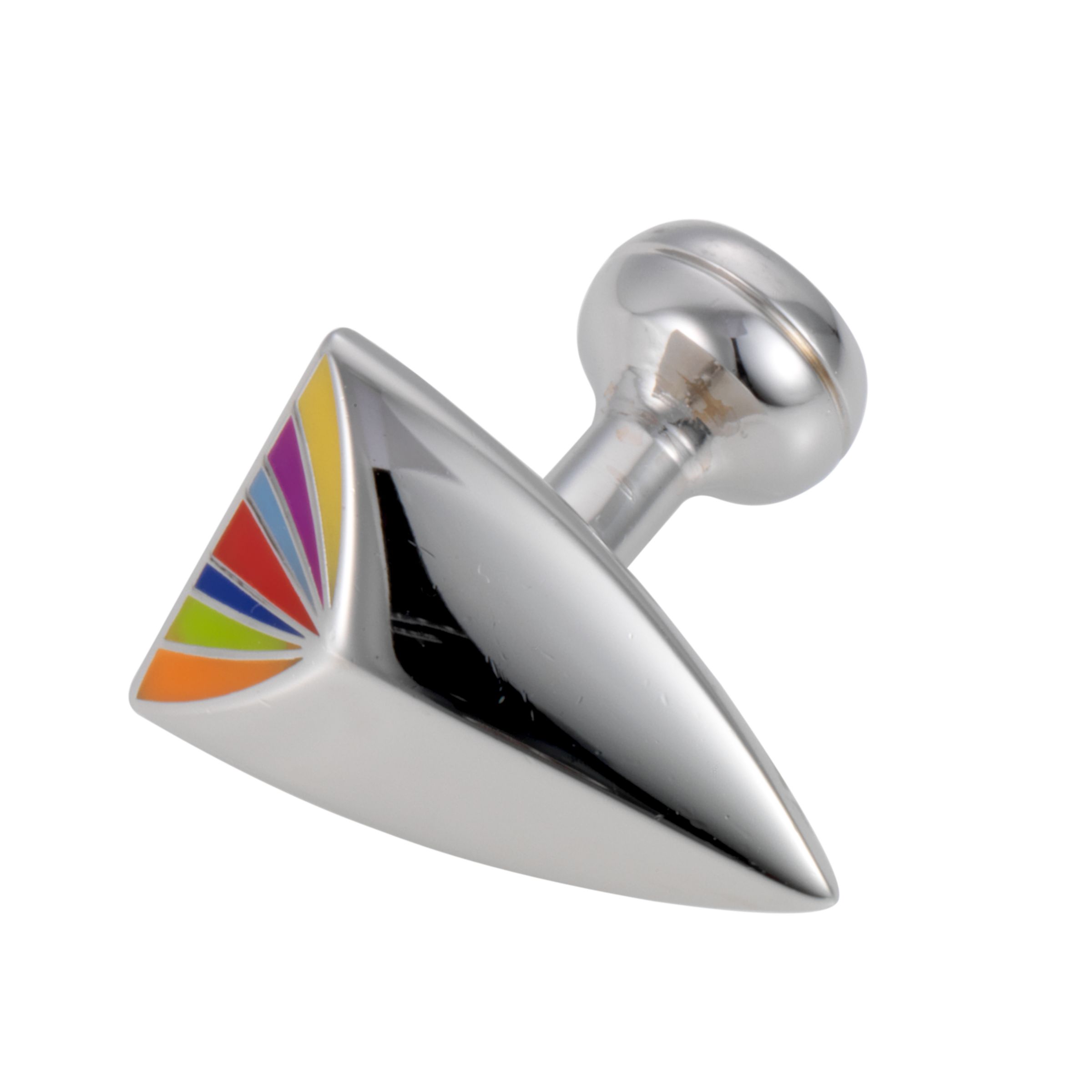 Square Mile Shield Style Cufflinks, Multicoloured