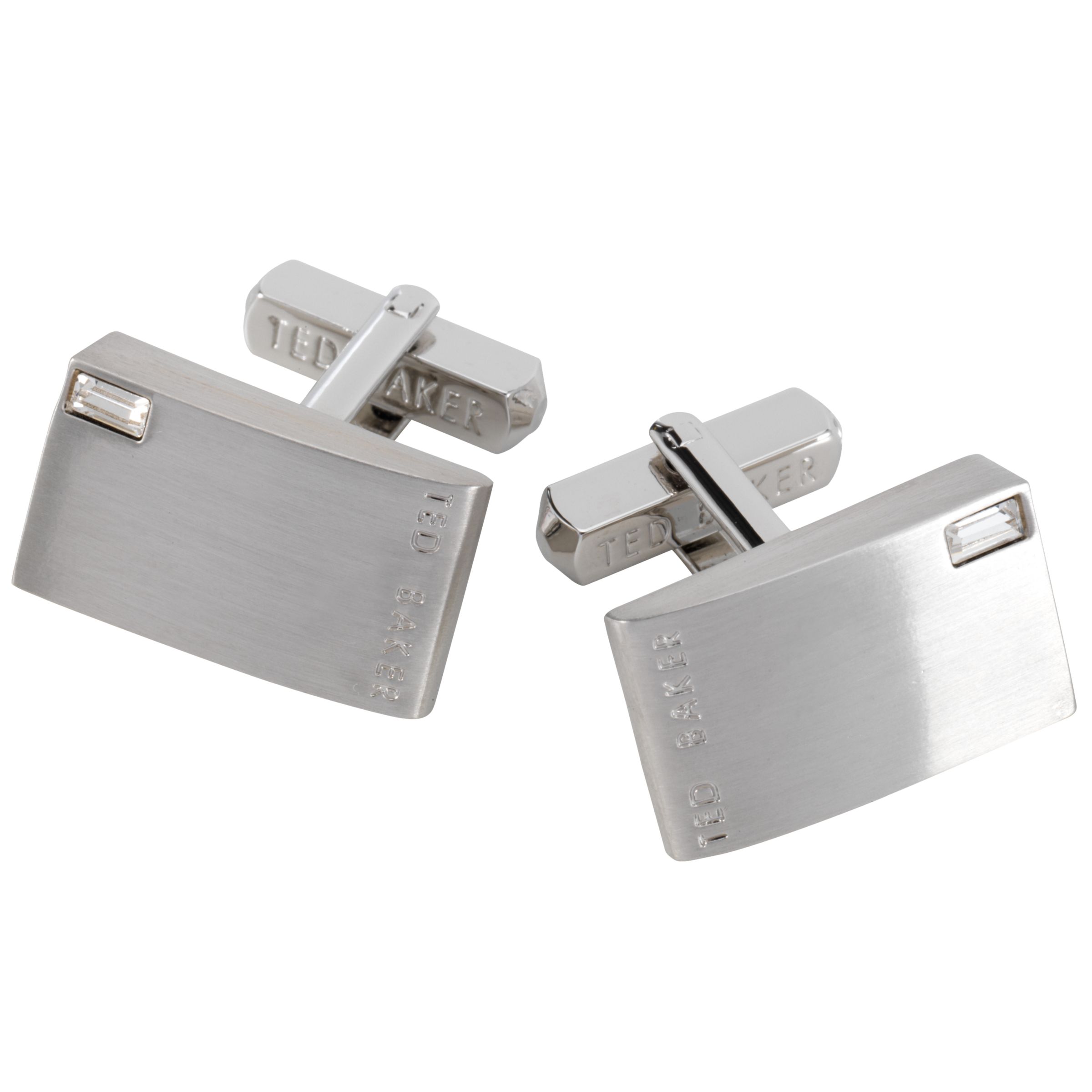 Ted Baker Crystal Cufflinks, Metallics