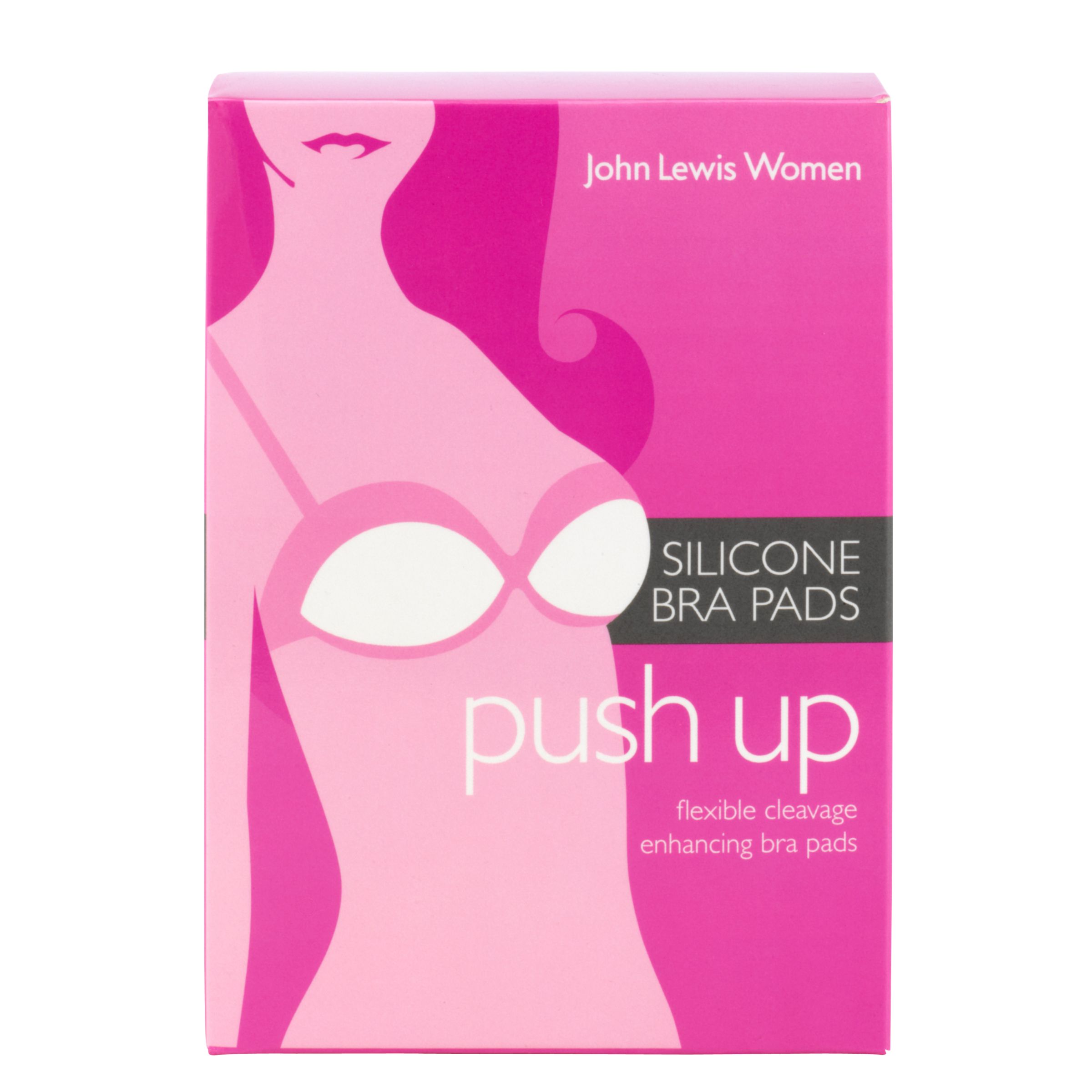 John Lewis Women Silicone Half and Half Bra Pads
