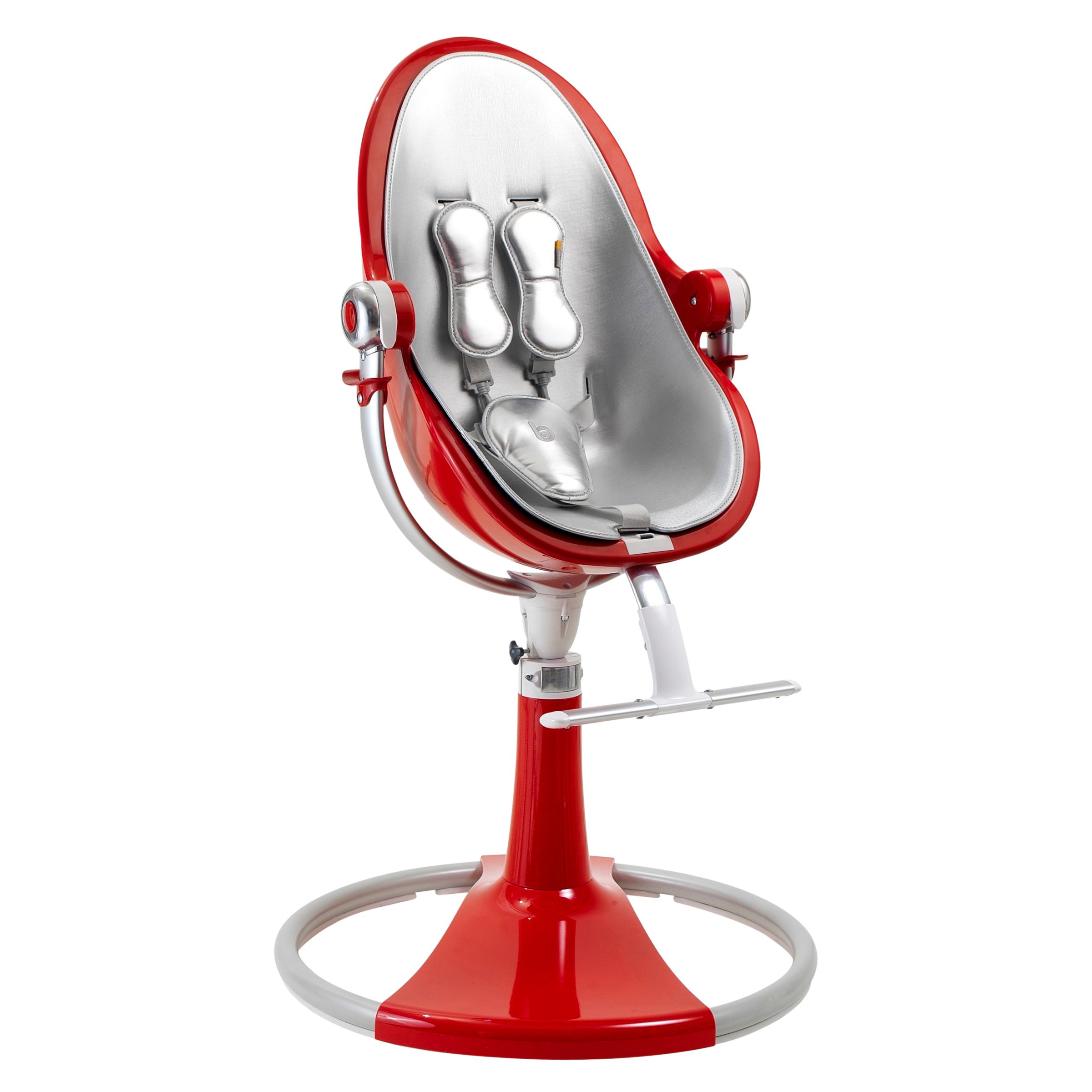 bloom Fresco Fiamma Baby Chair, Lunar Silver at John Lewis