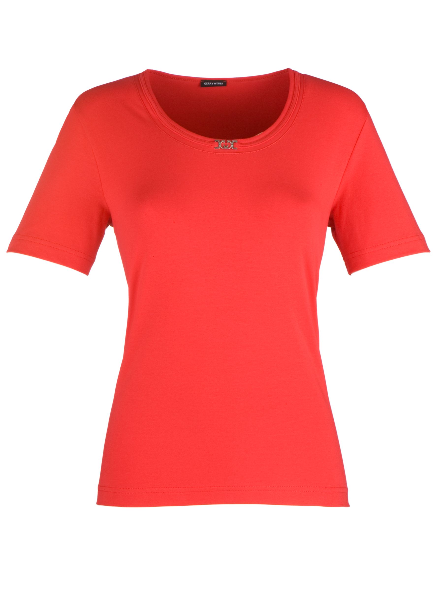 Short Sleeve Stretch Cotton T-Shirt,