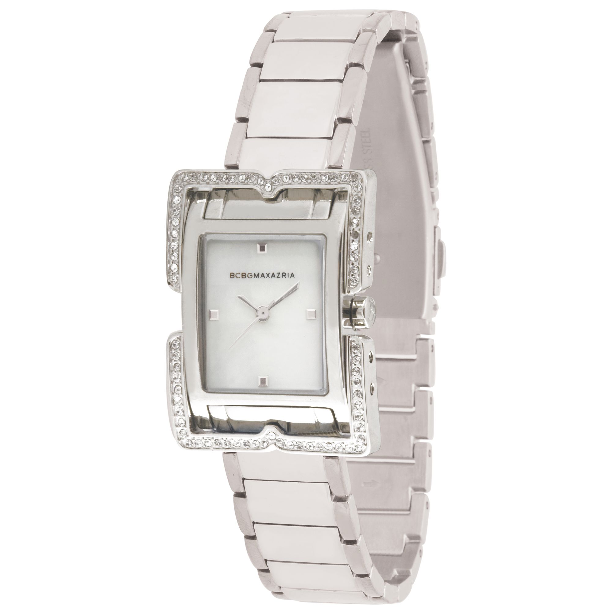 BCBG Max Azria BG8204 Womens Stone Set Bracelet Watch