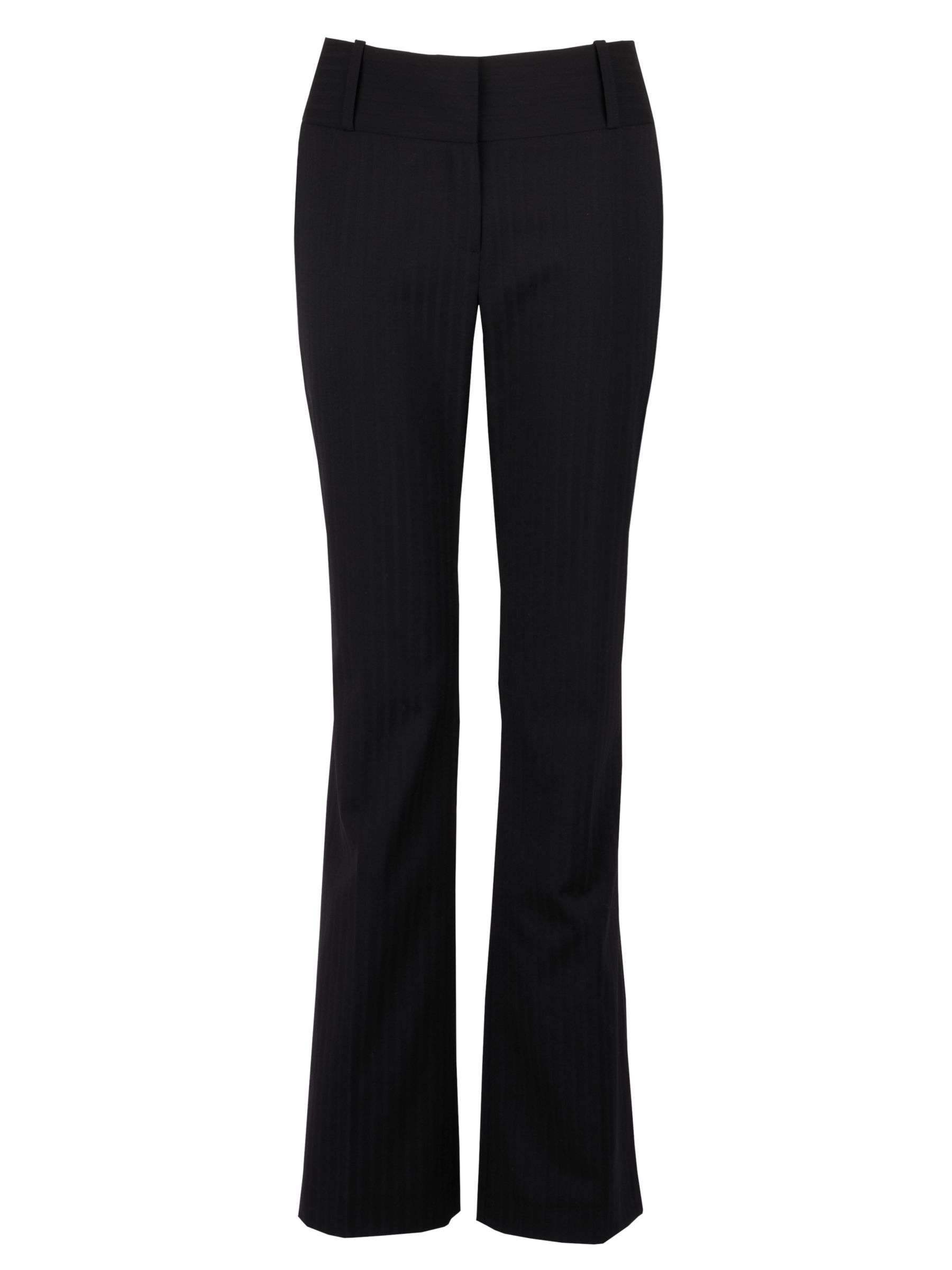 Planet Pagoda Wool Mix Trousers, Shorter Length, Black, 10