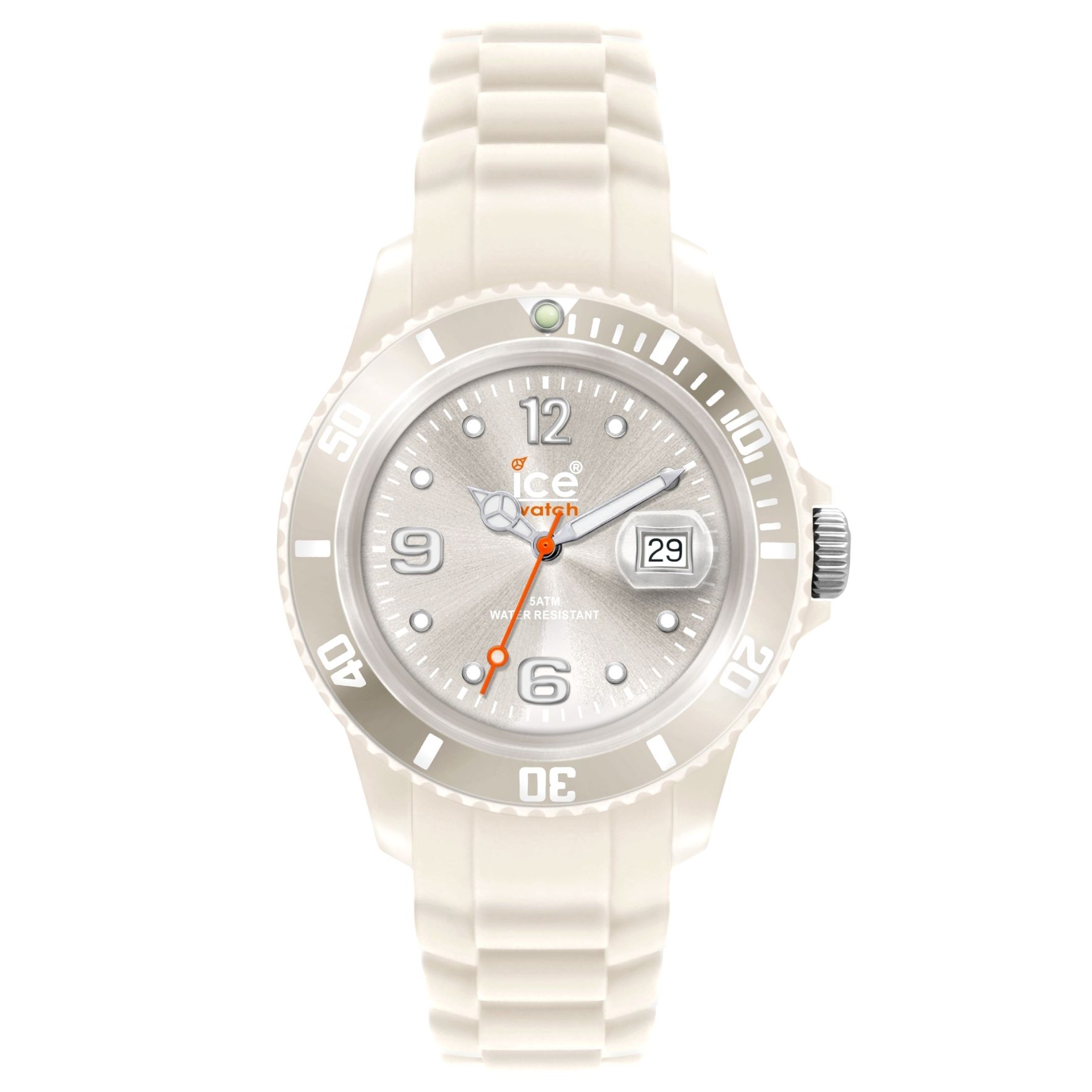 Ice Watch Unisex Sili Winter Collection Silver Strap Watch