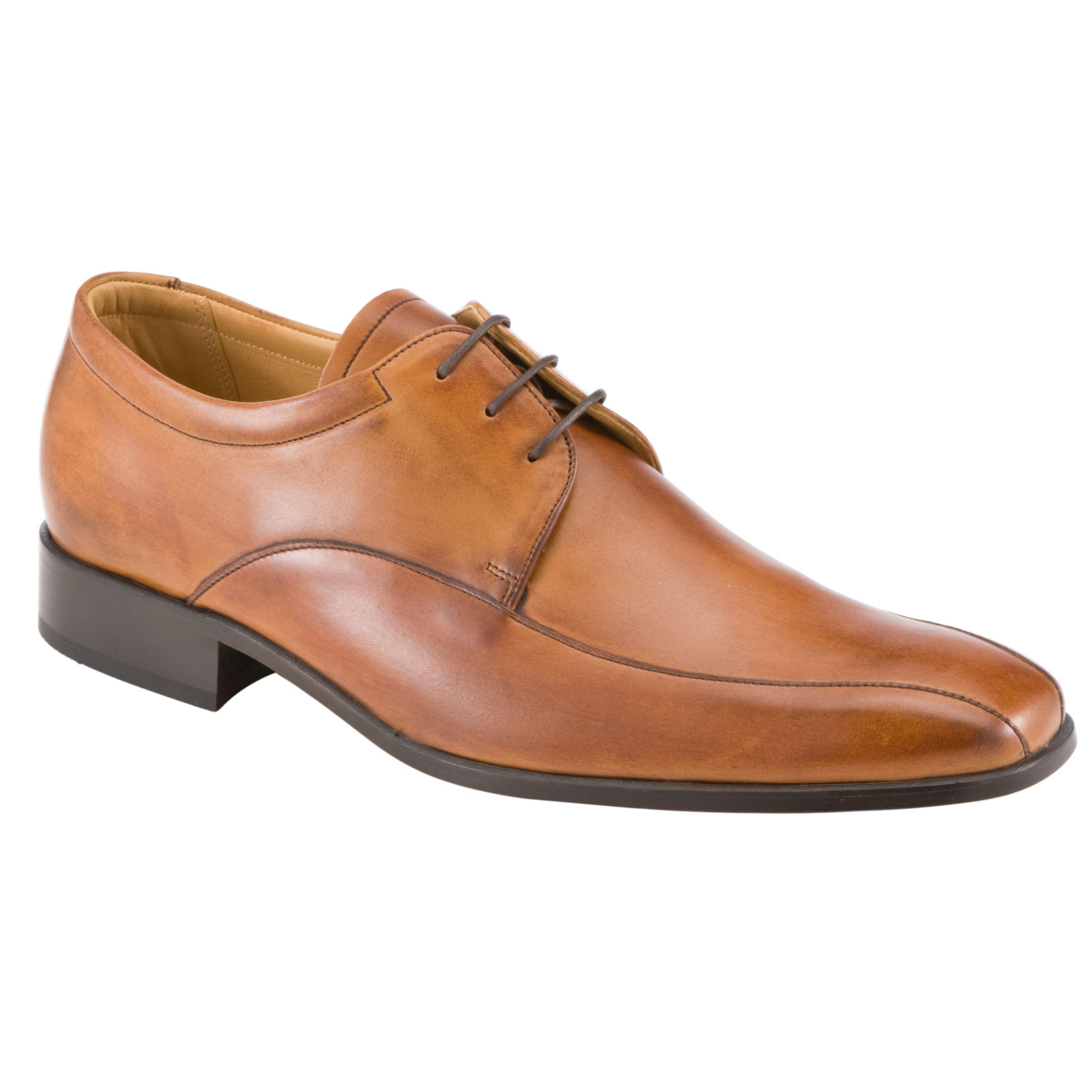 Barker Ross Calf Leather Shoes, Cedar at John Lewis