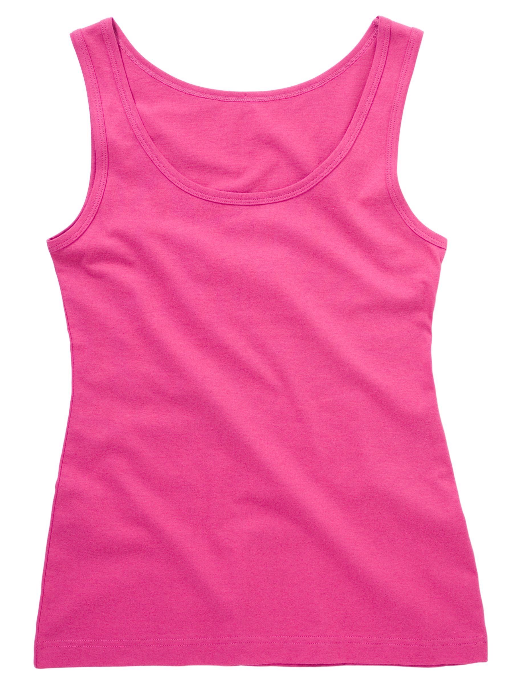 People Tree Vest Top Fuchsia 14