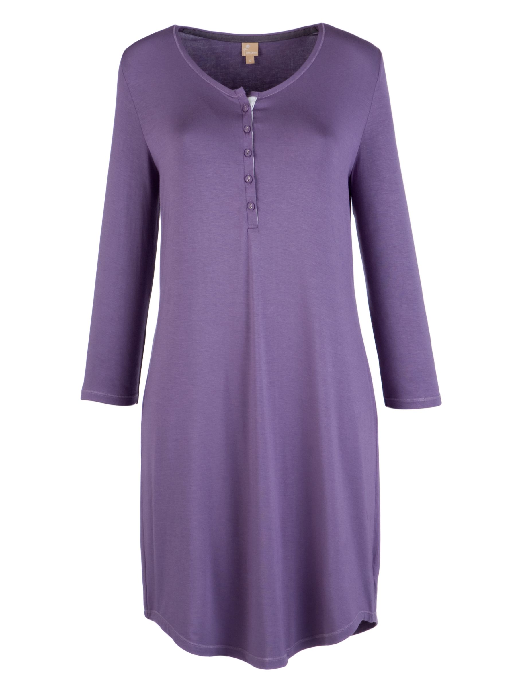 John Lewis Women Viscose Bunny Nightdress, Heather