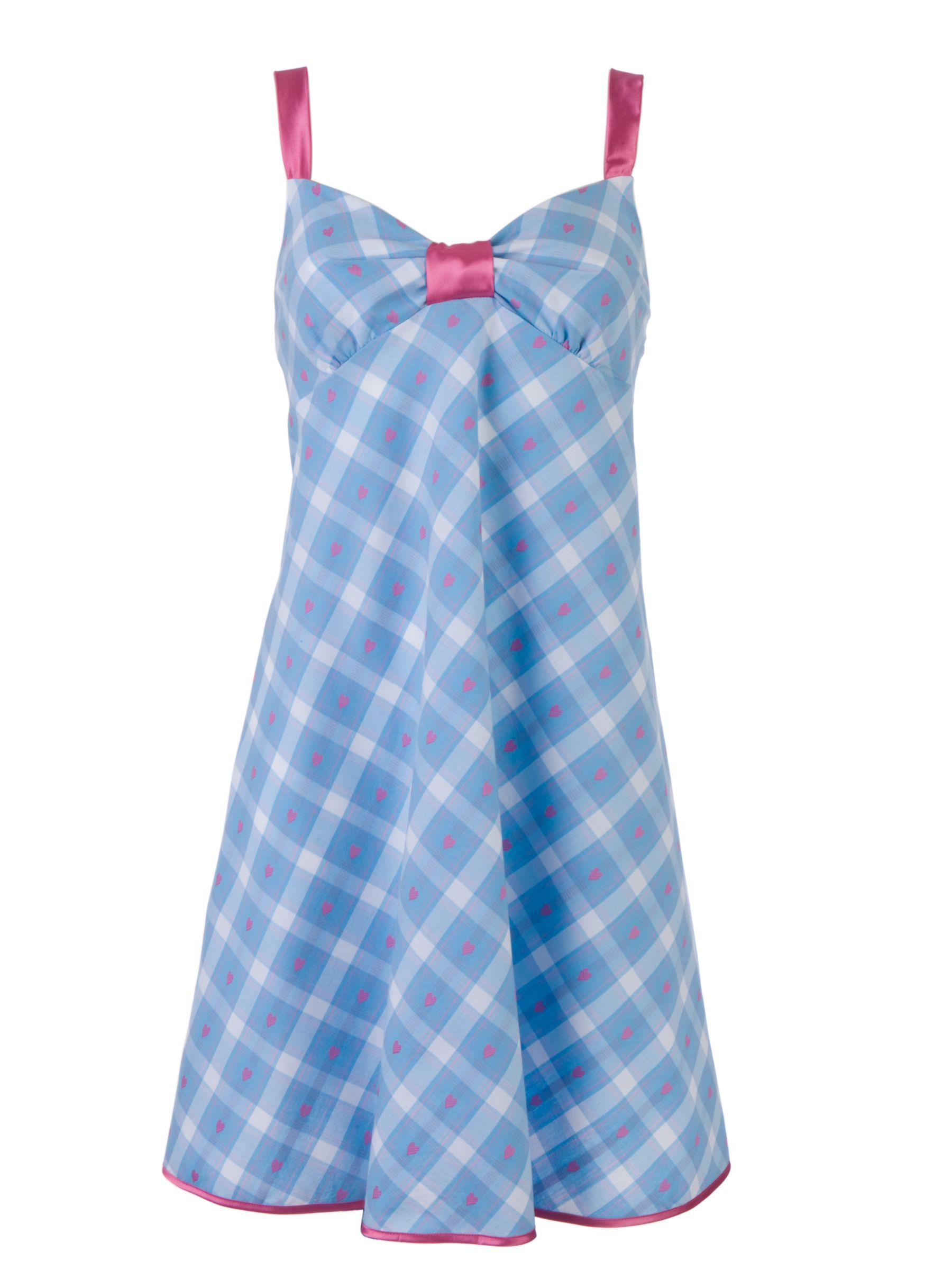 Cyberjammies True Love Chemise, Lavender Stripe