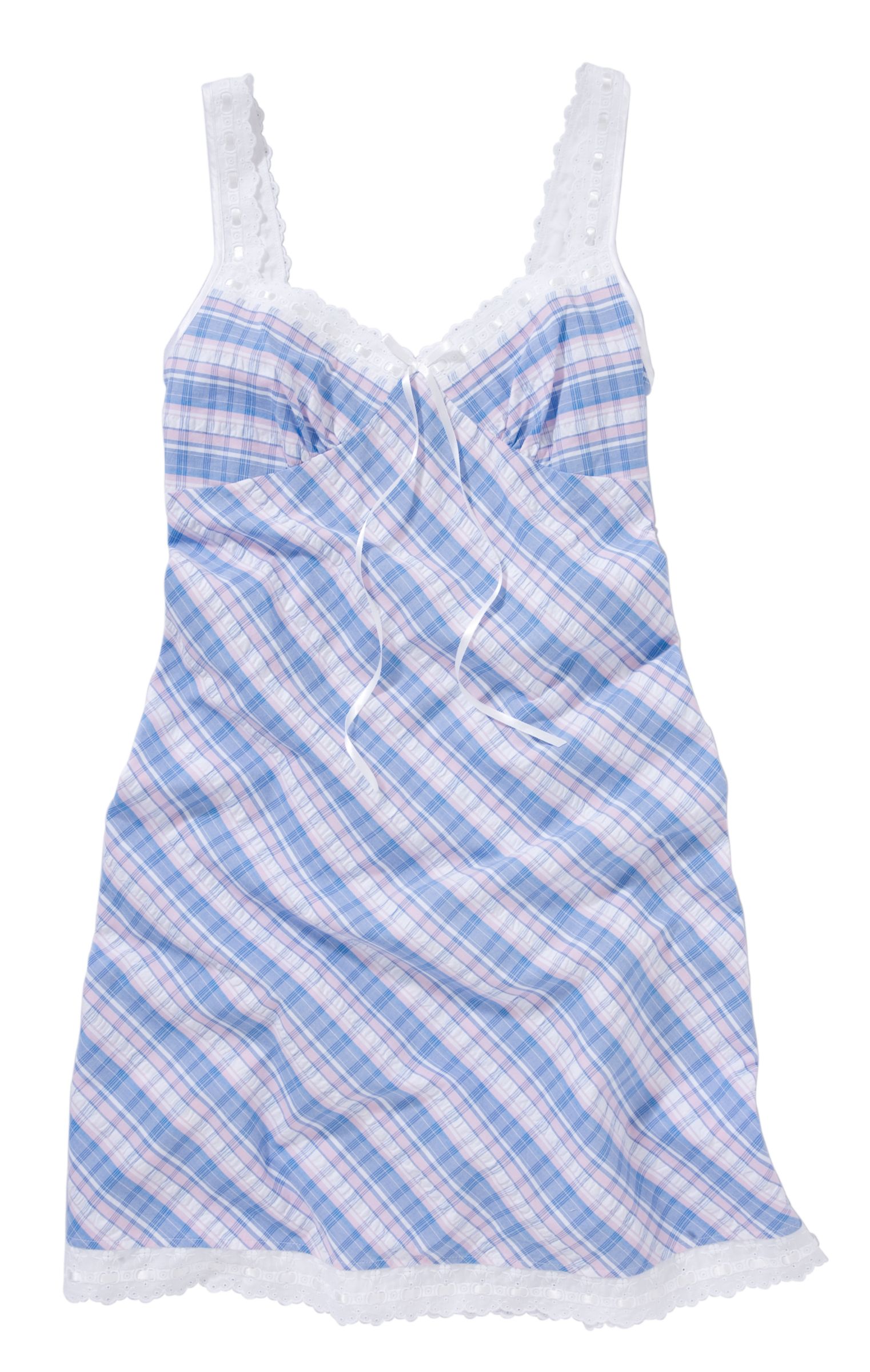 Cyberjammies Tahiti Gingham Chemise, Blue