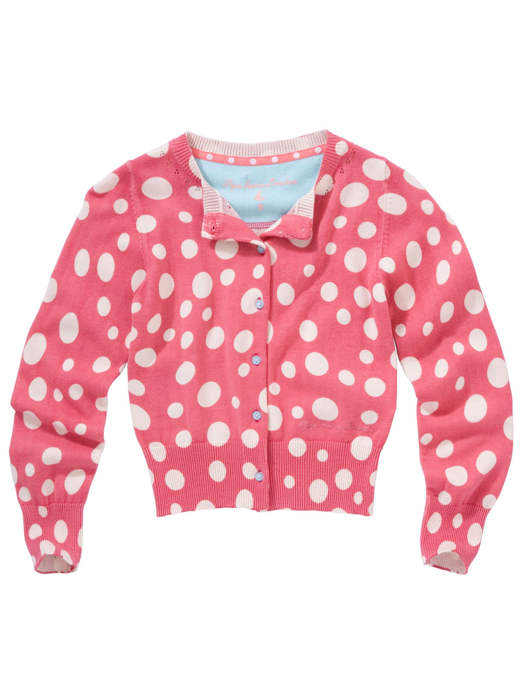 Pepe Jeans Spot Print Cardigan Pink