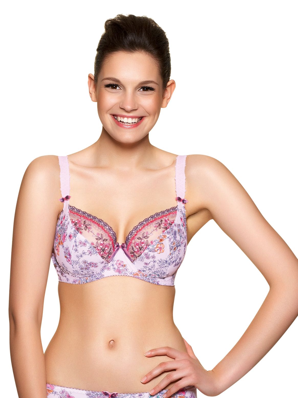 Freya Carolyn Plunge Bra, Blossom, 38D