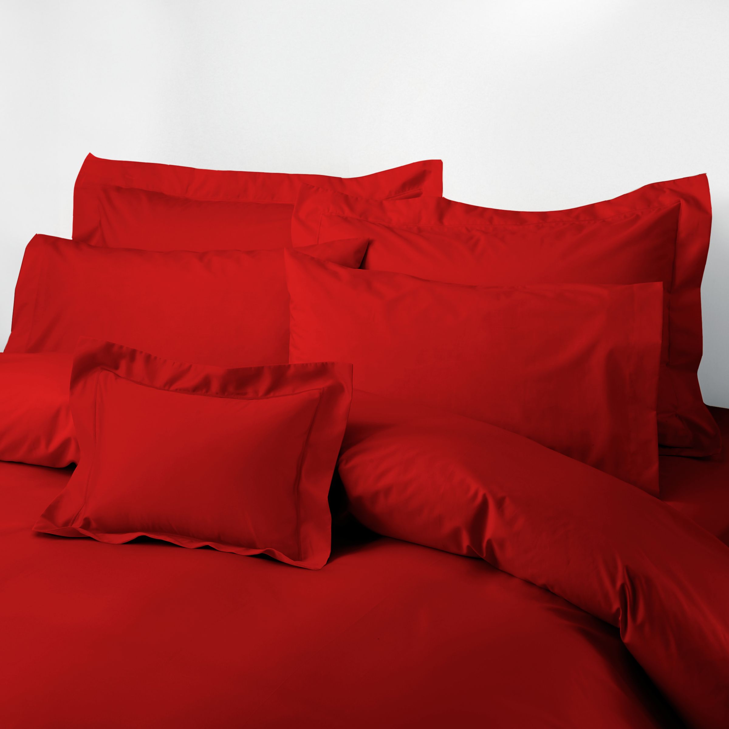 Egyptian Cotton Duvet Covers, Red