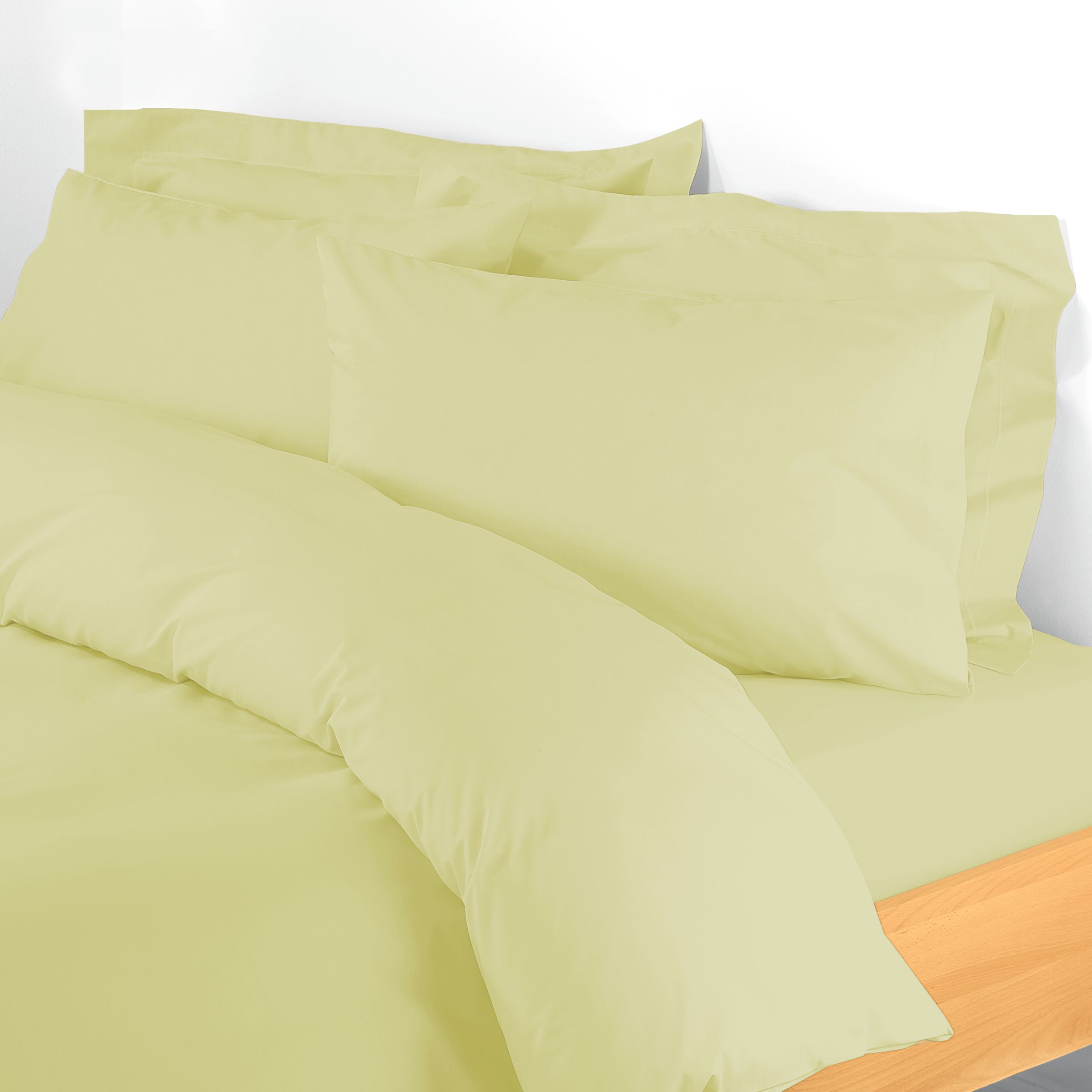 Polycotton Percale Duvet Covers, Green