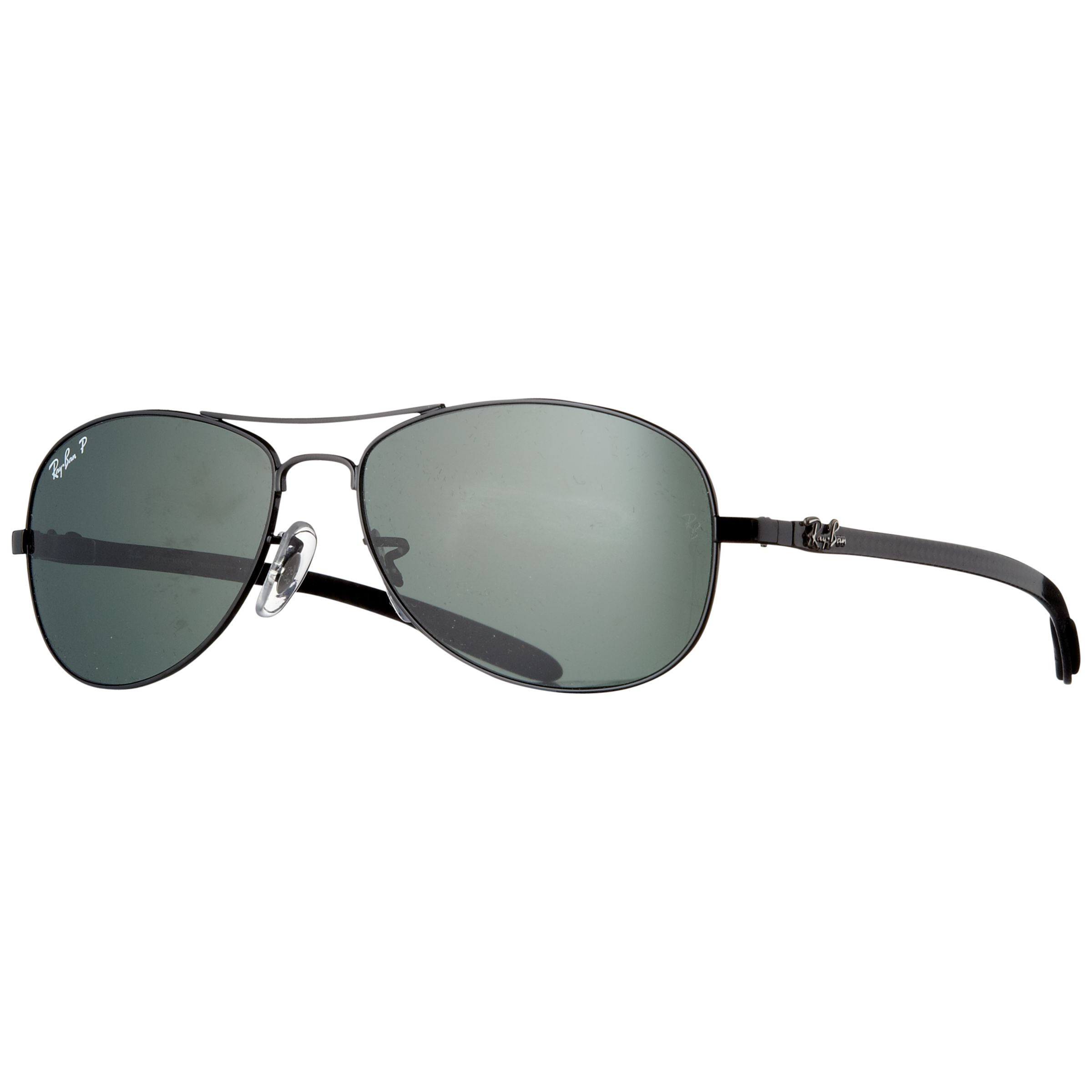 Ray Ban Men's Cockpit Sunglasses, Black at John Lewis