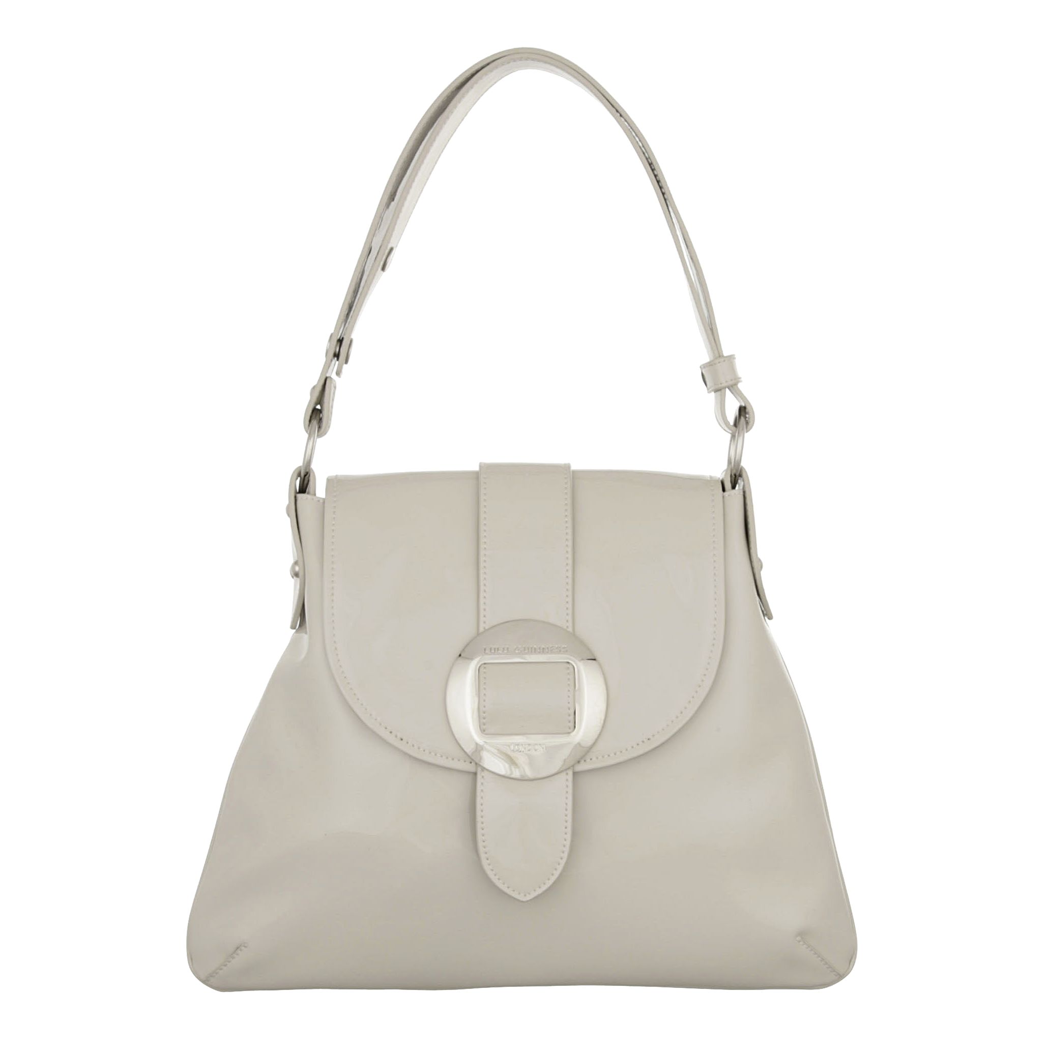 Lulu Guinness Maddy Large Across Body Handbag, Bone