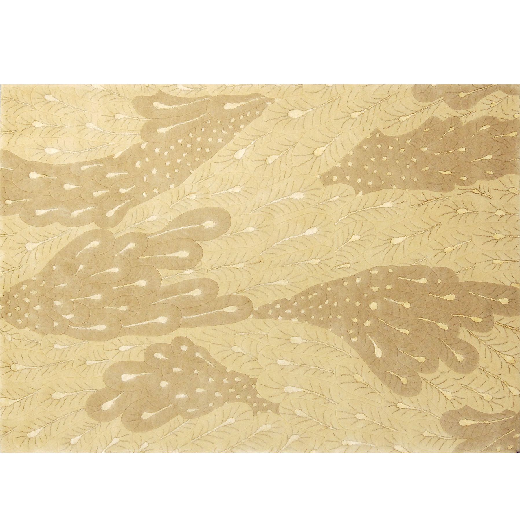 Plume Rug, Ivory, L180xW120cm at John Lewis