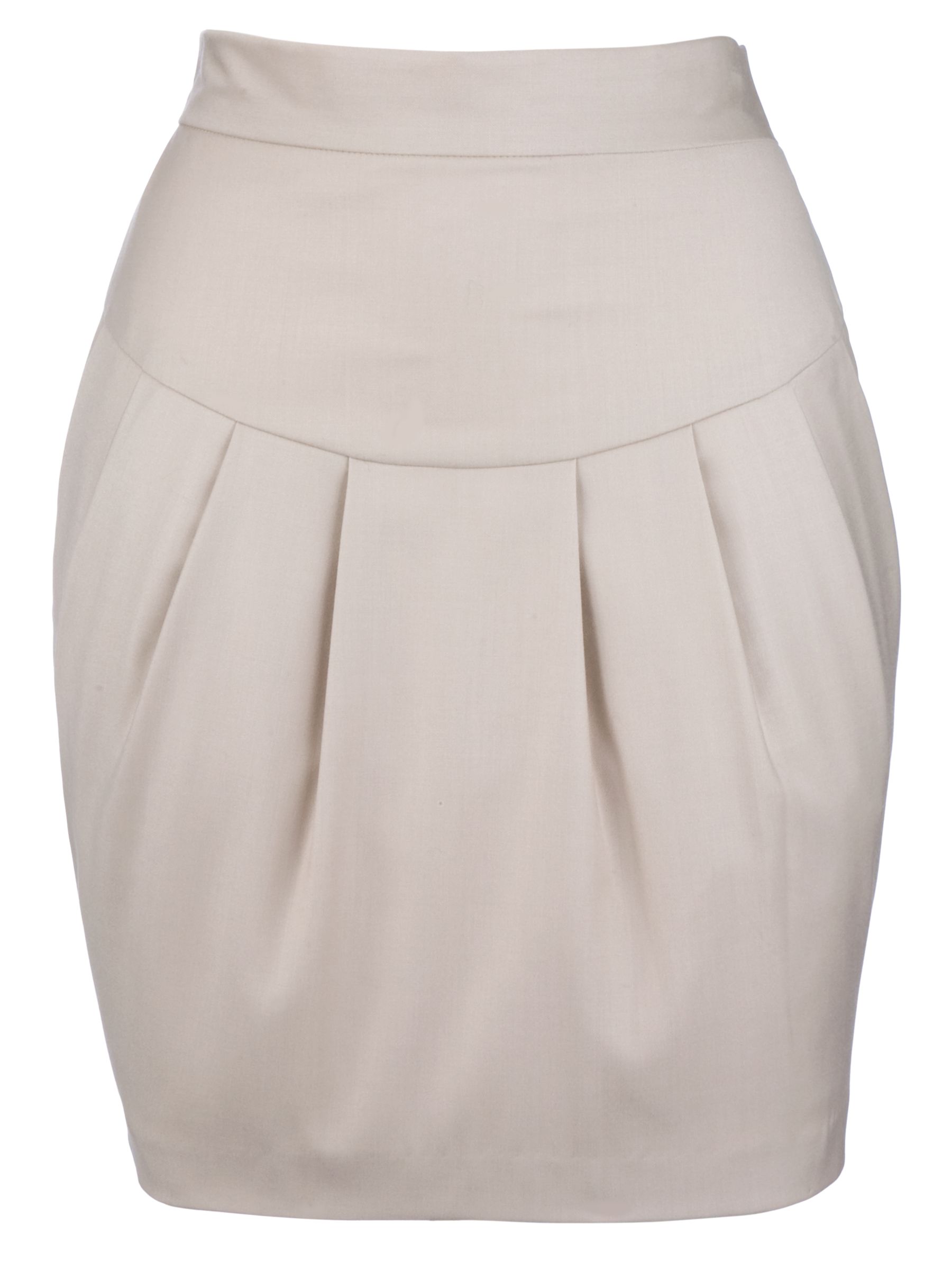 French Connection Belle and Ellis Mini Skirt, Ecru