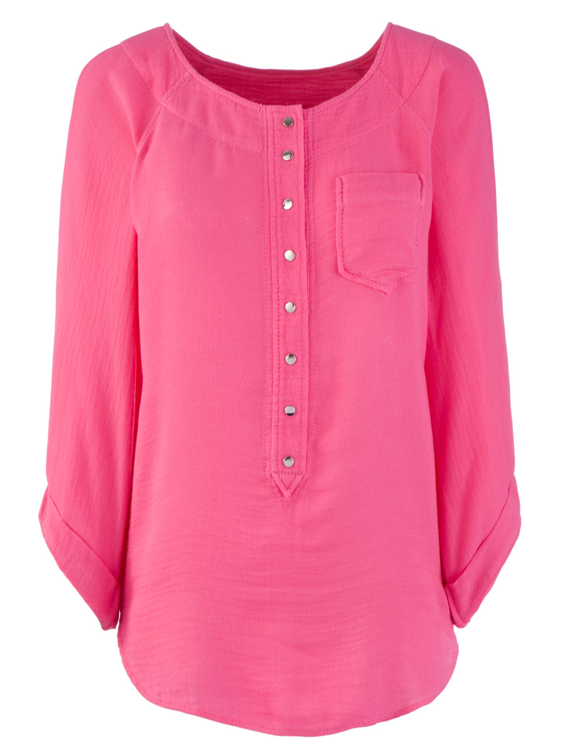 French Connection Long Sleeve French Cotton Shirt Dolly 8