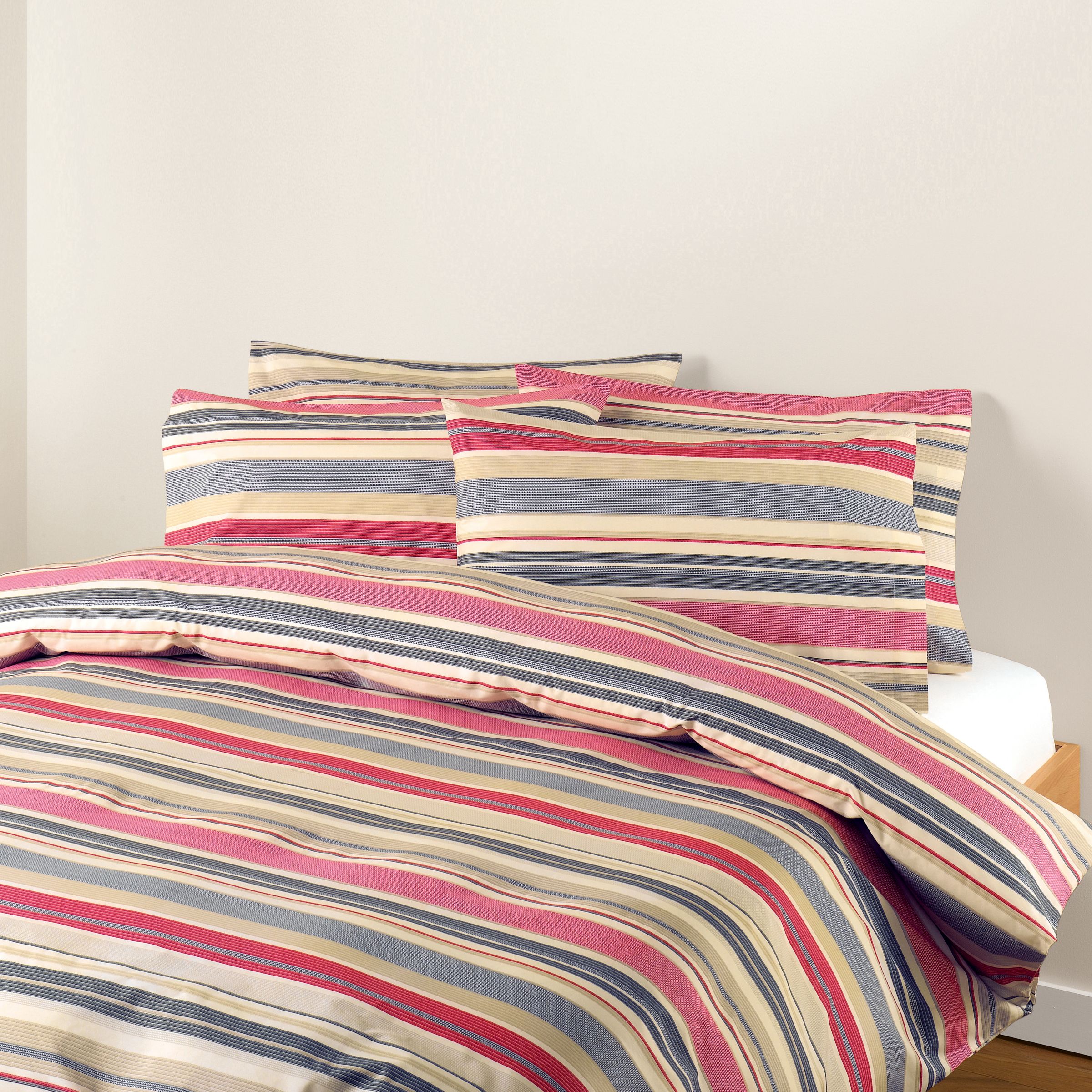 John Lewis Gigi Duvet Covers, Red