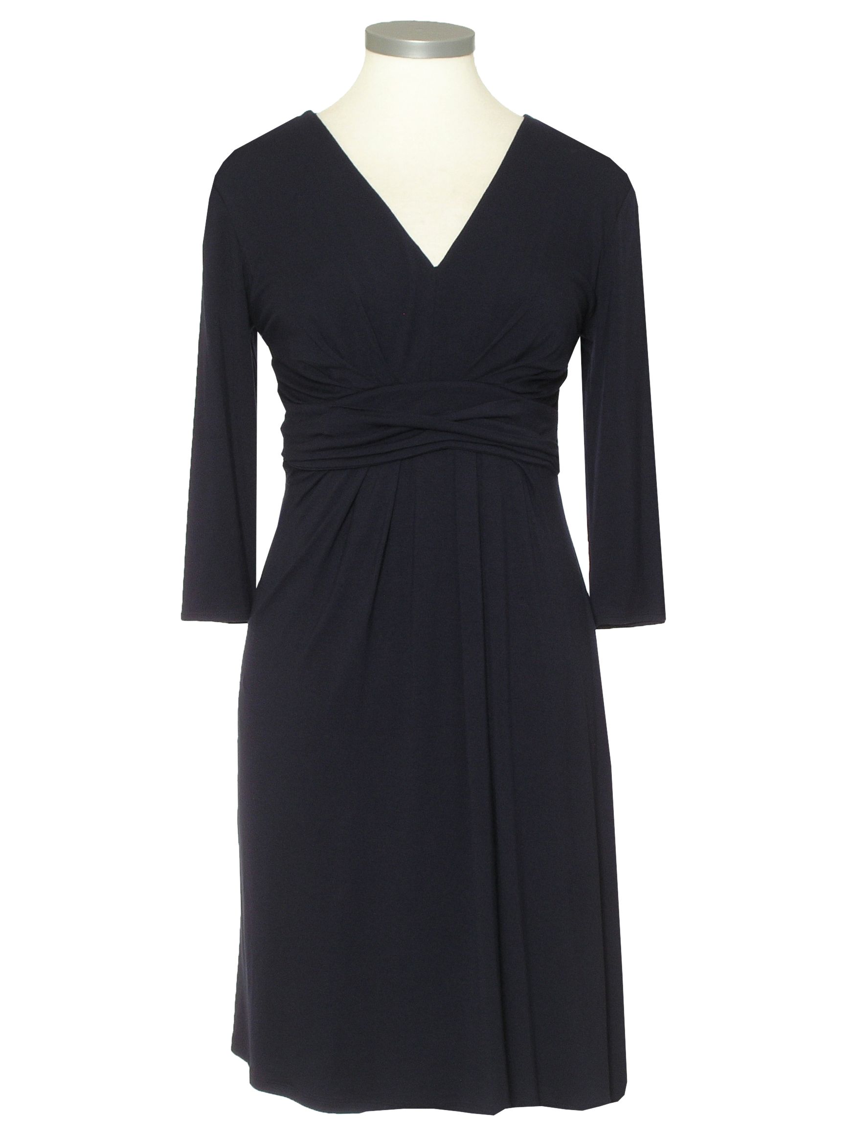  Kaliko Twist Detail Jersey Dress, Navy £49 Special Purchase Price on Womens Clothes for a Limited Time from John Lewis