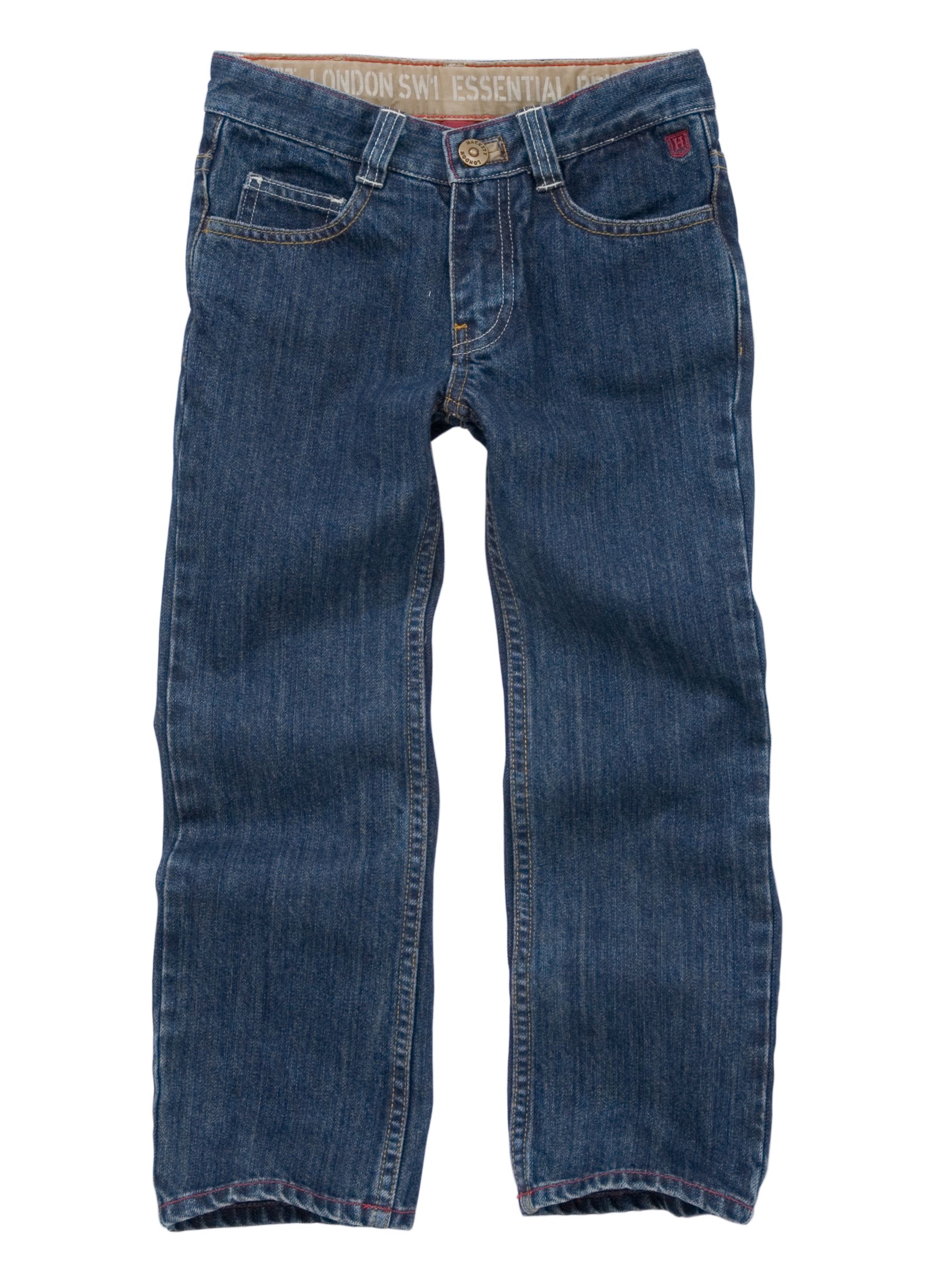 Hackett London Straight Leg Jeans Mid blue 3 4 years
