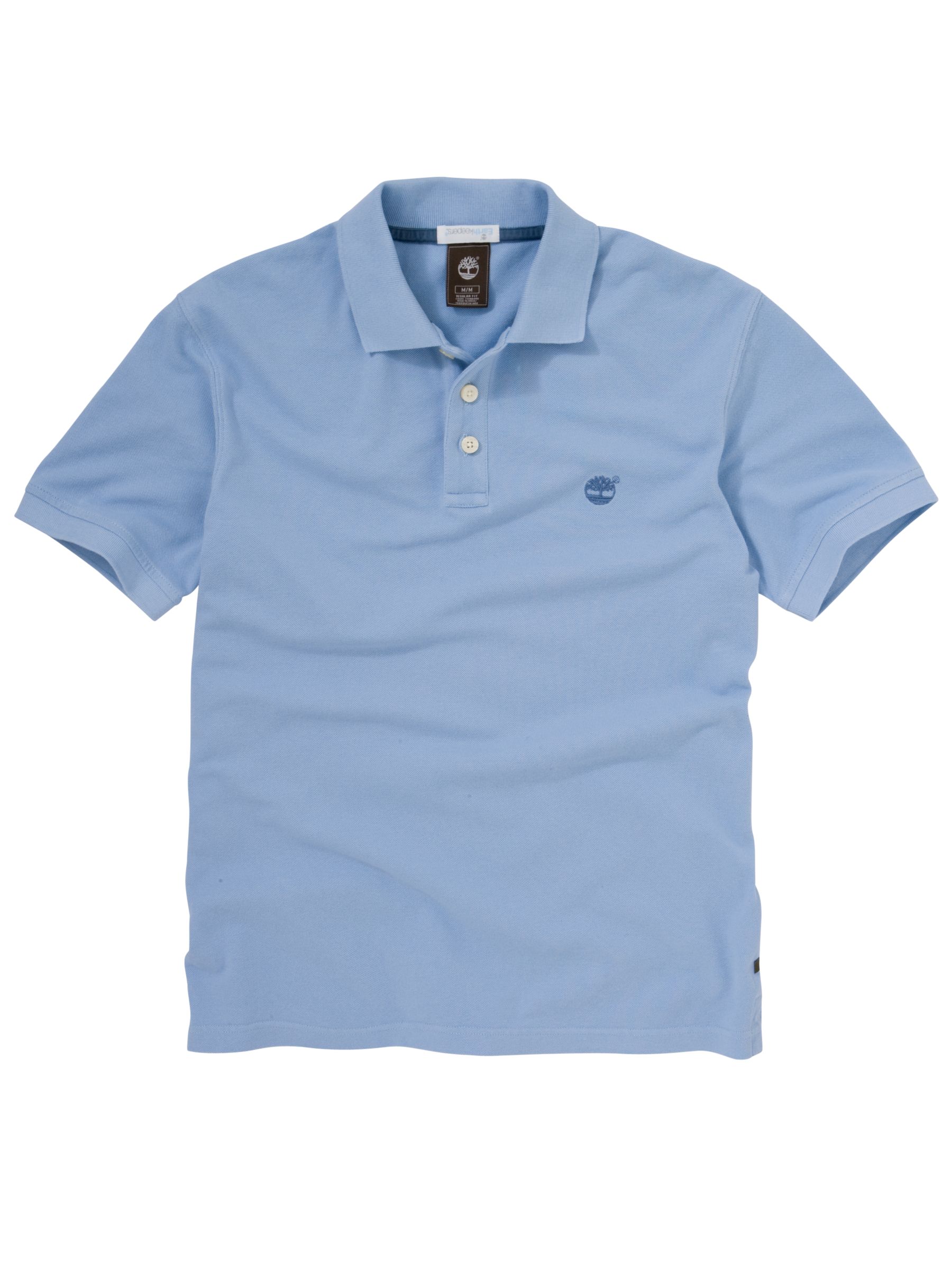 Timberland Piqueacute Organic Cotton Polo Shirt Blue M