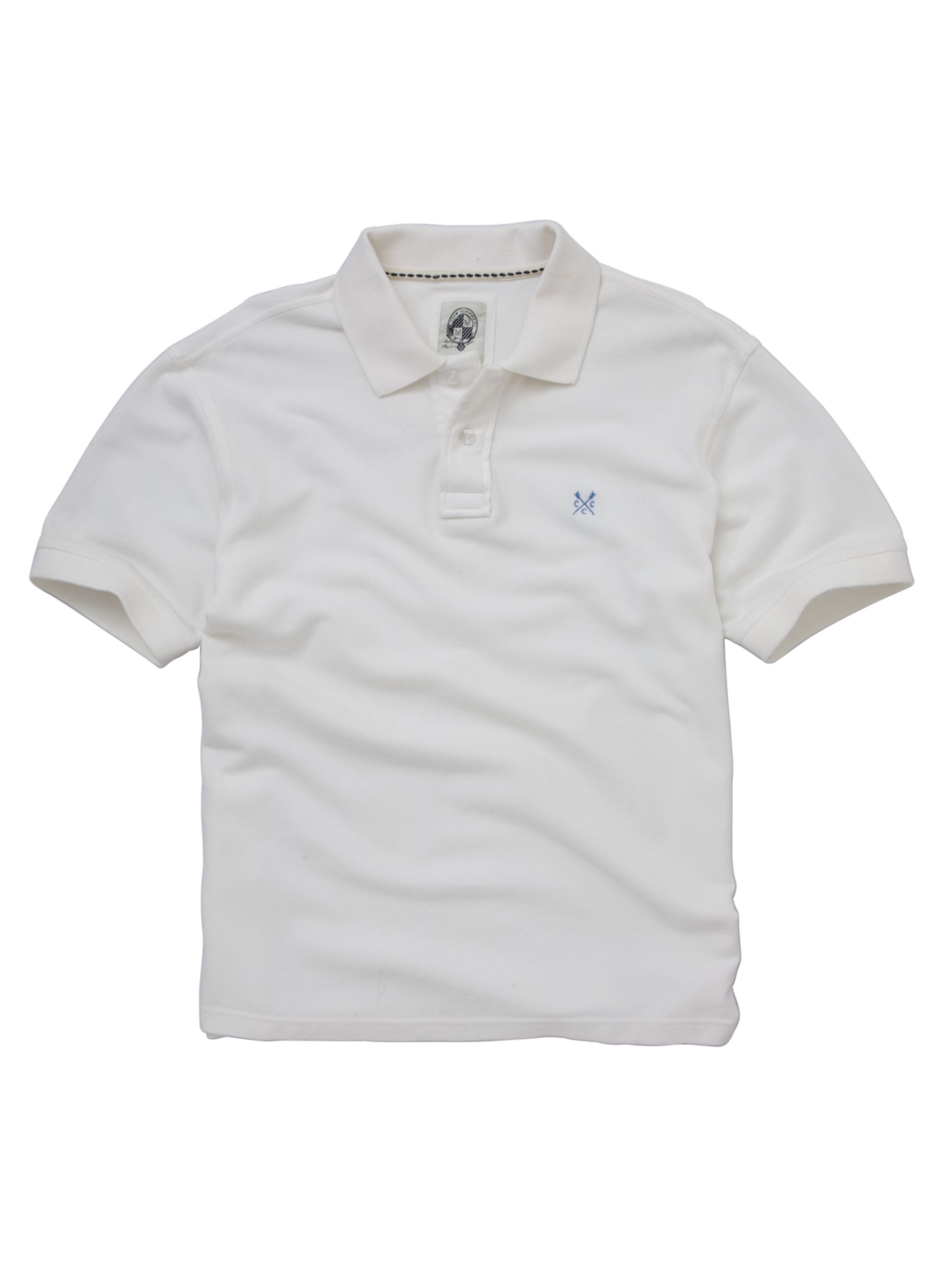 Crew Clothing Classic Polo Shirt White M