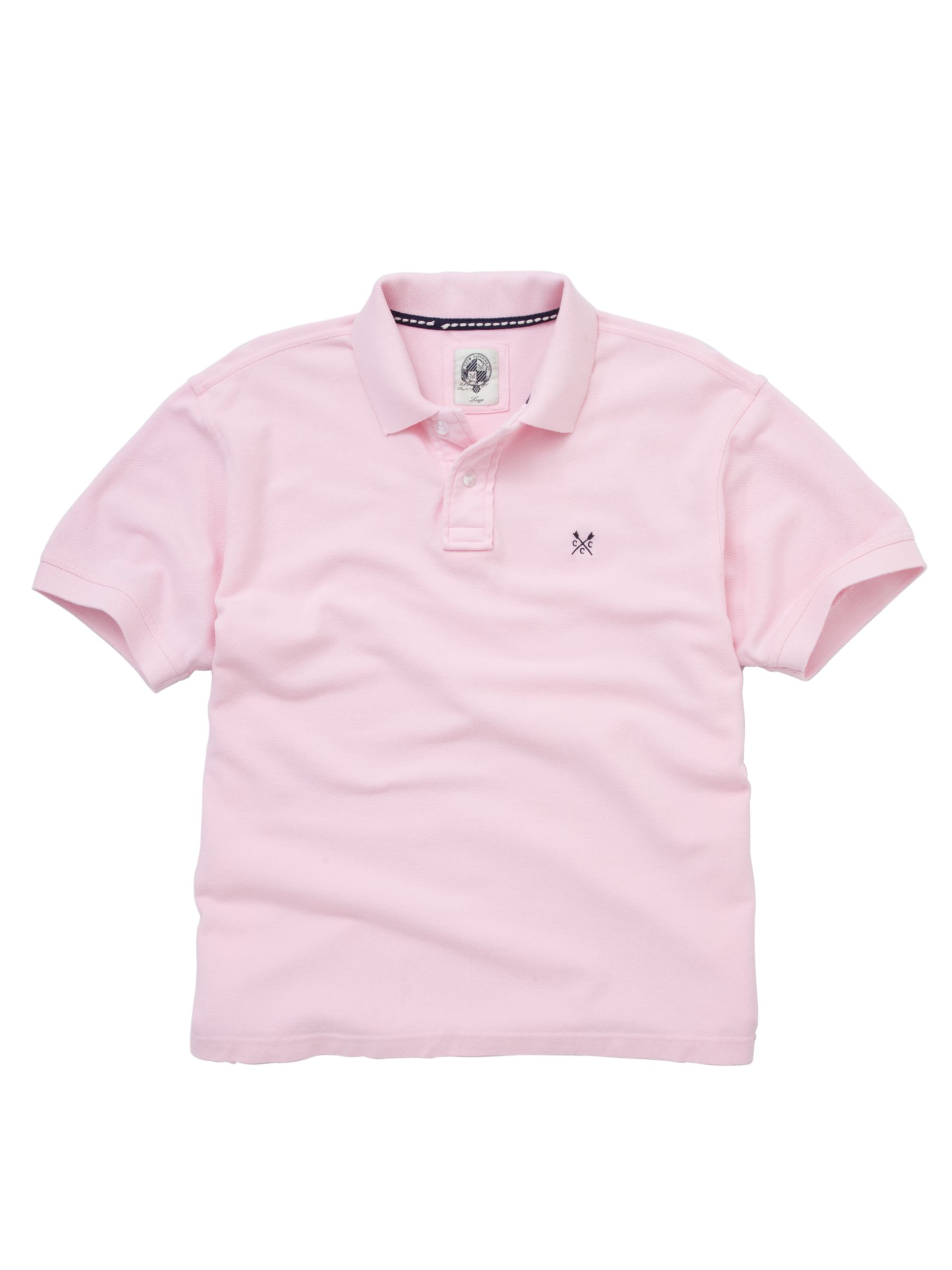 Crew Clothing Classic Polo Shirt Pink M