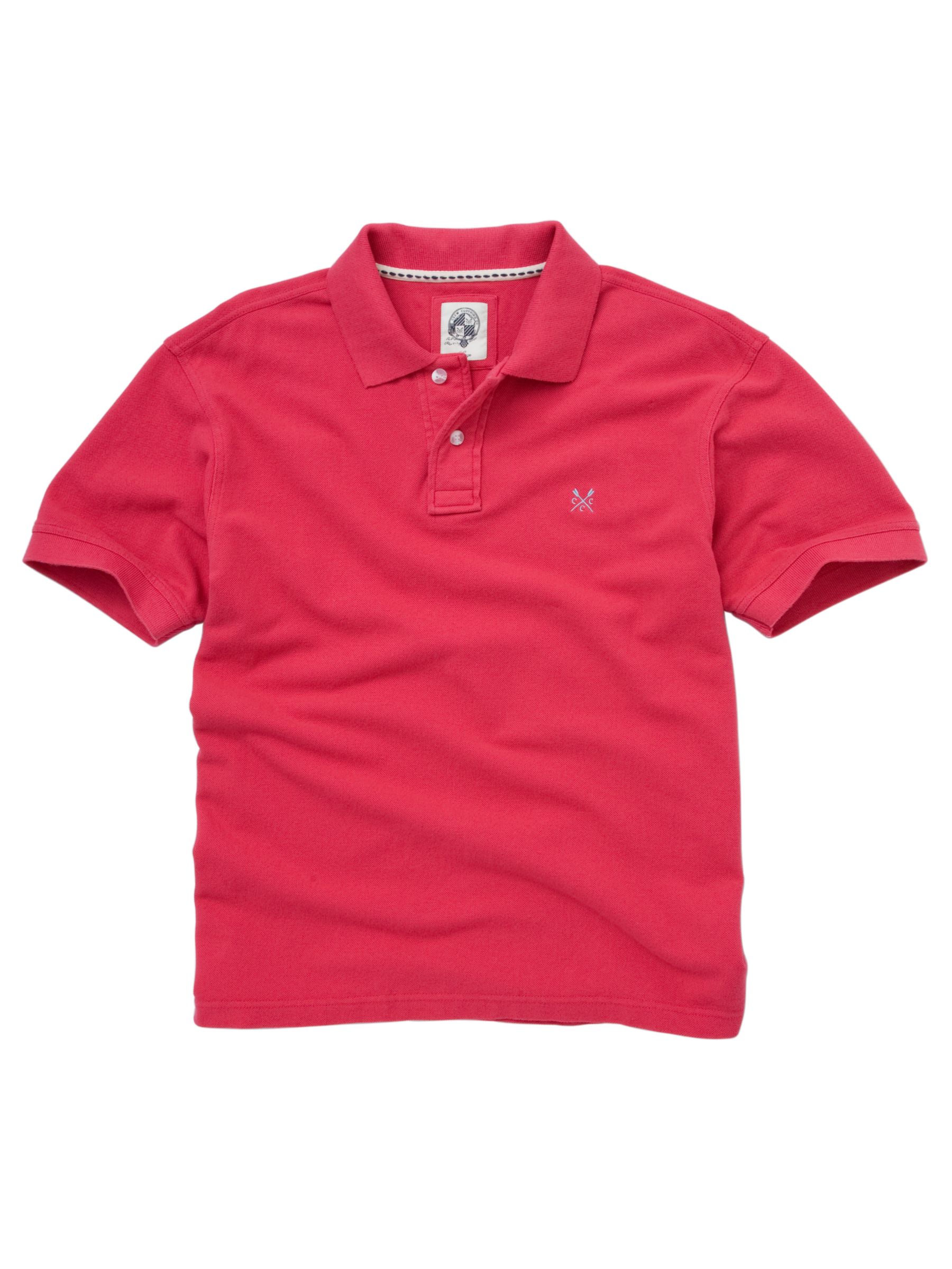 Crew Clothing Classic Polo Shirt Red M