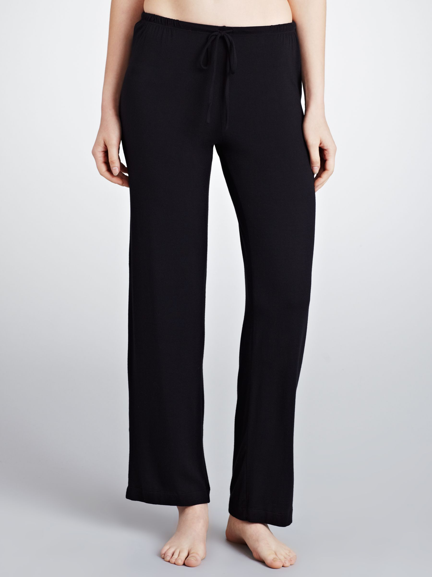 DKNY Seven Easy Pieces Drawstring Pyjama Trousers, Black
