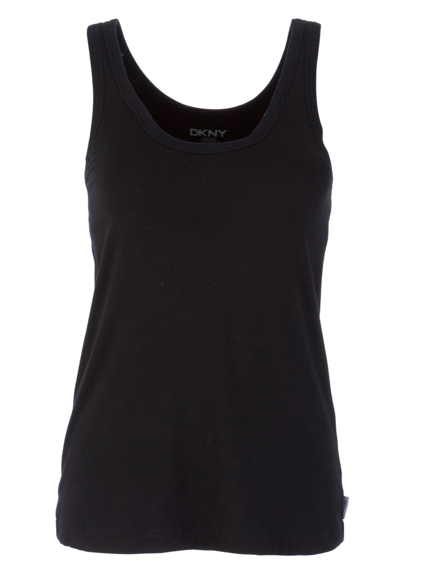 DKNY Seven Easy Pieces Pyjama Vest, Black