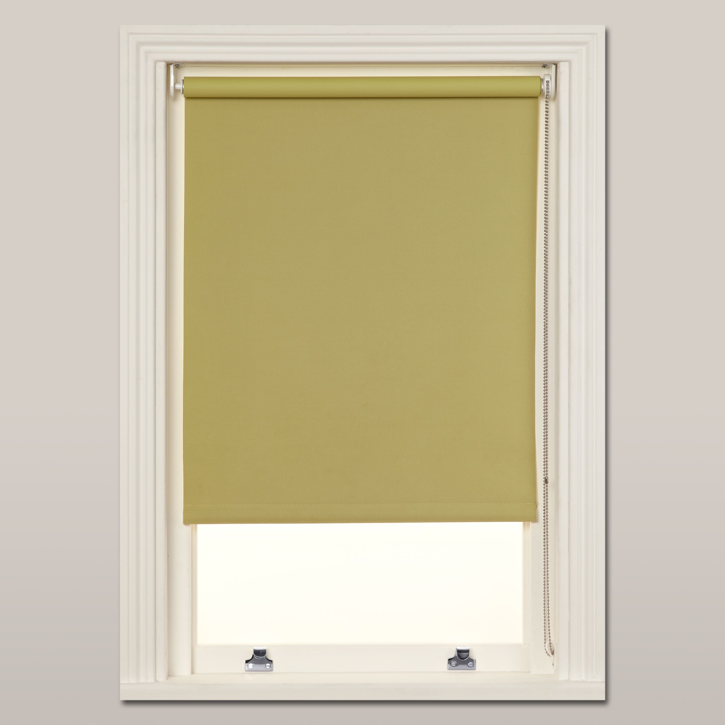 John Lewis Blackout Roller Blinds, Fennel